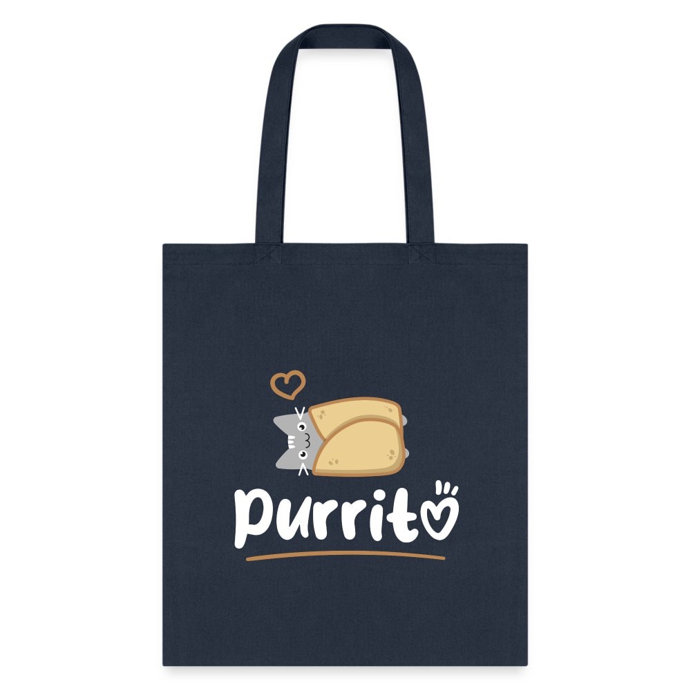 Purritto Cotton Tote Bag with Veterinary Medicine Designs for Vet Techs Students Staff