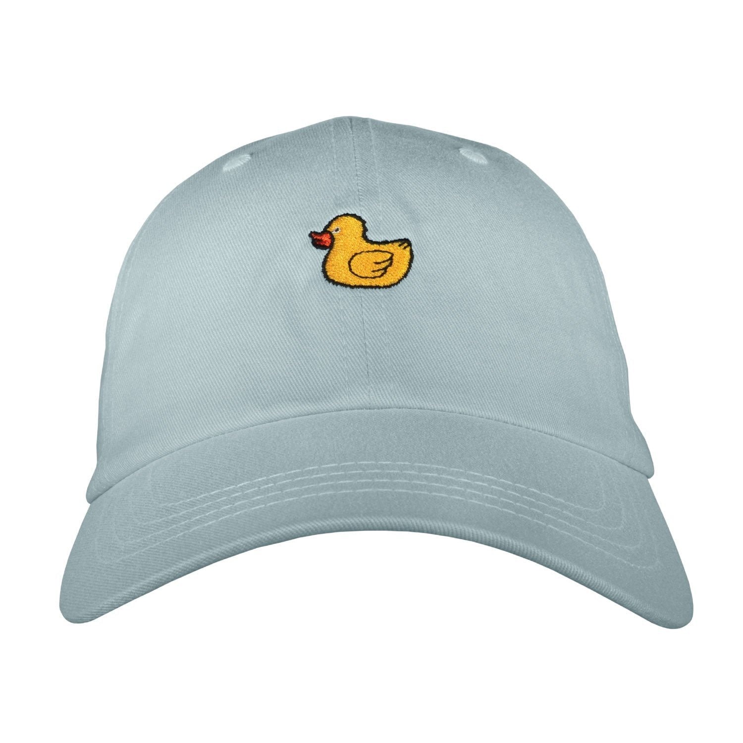 Rubber Duck Dad Hat - Embroidered Unstructured Cotton Twill Adjustable