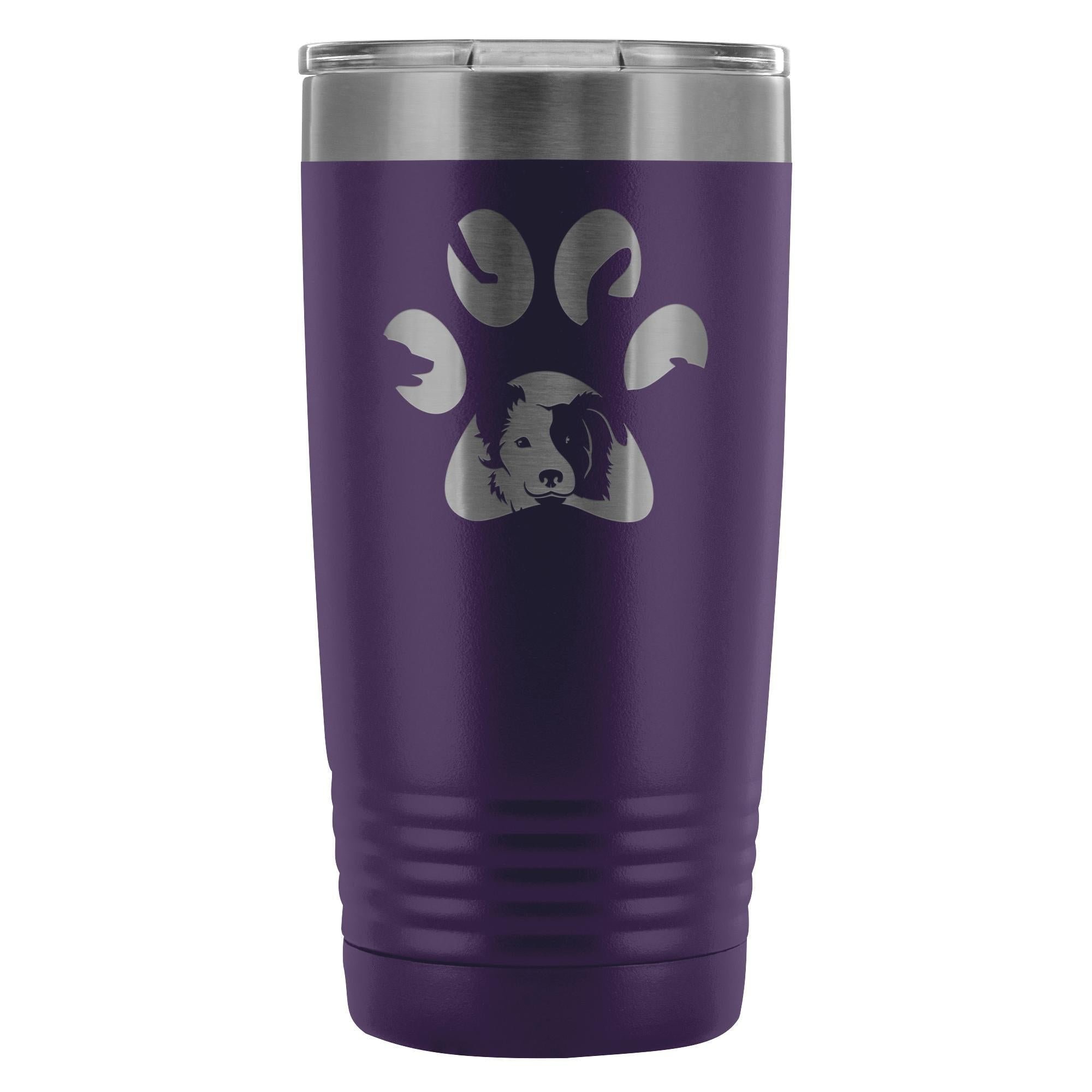 Dog Pawprint 20oz Vacuum Tumbler - Polar Camel Insulated Stainless Steel