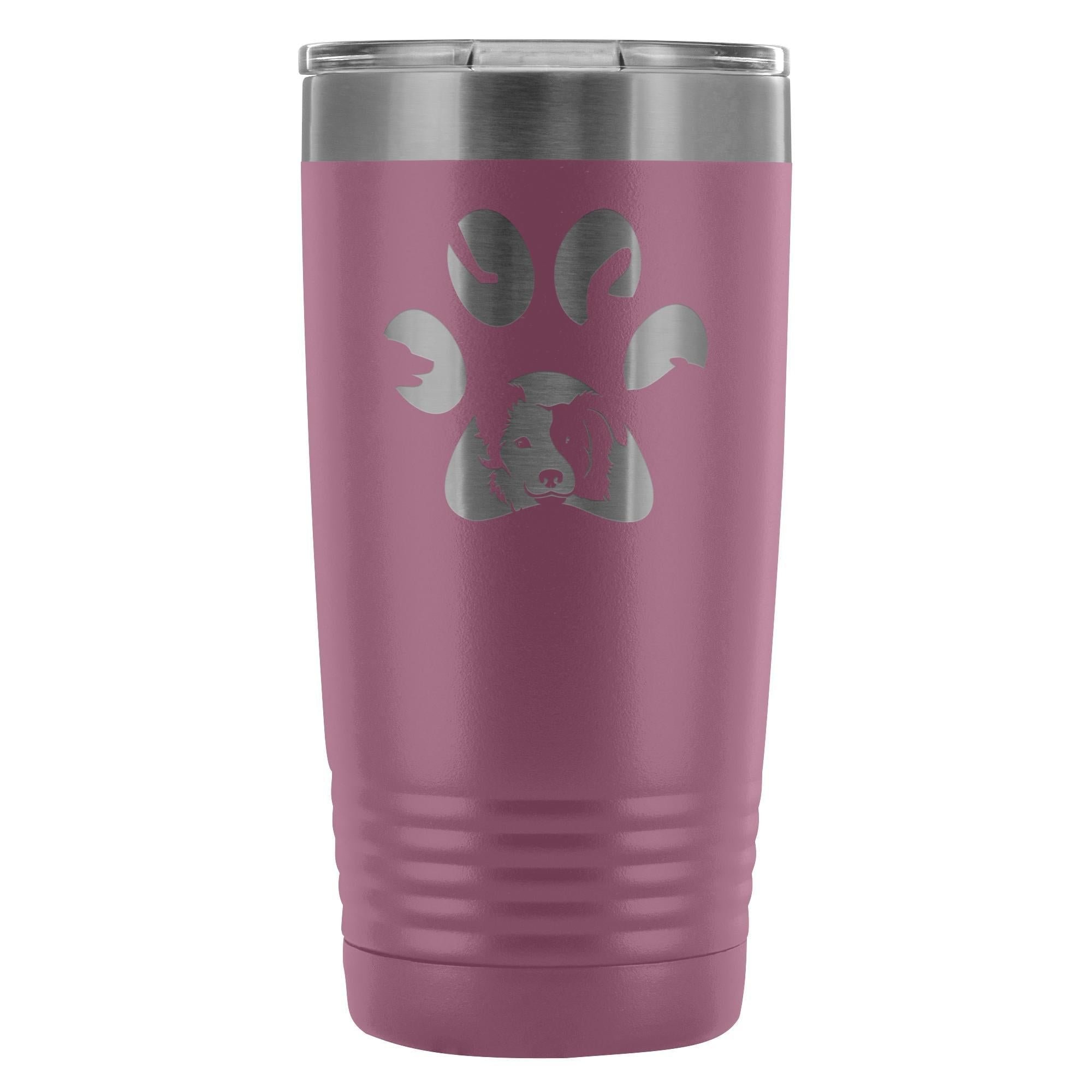 Dog Pawprint 20oz Vacuum Tumbler - Polar Camel Insulated Stainless Steel