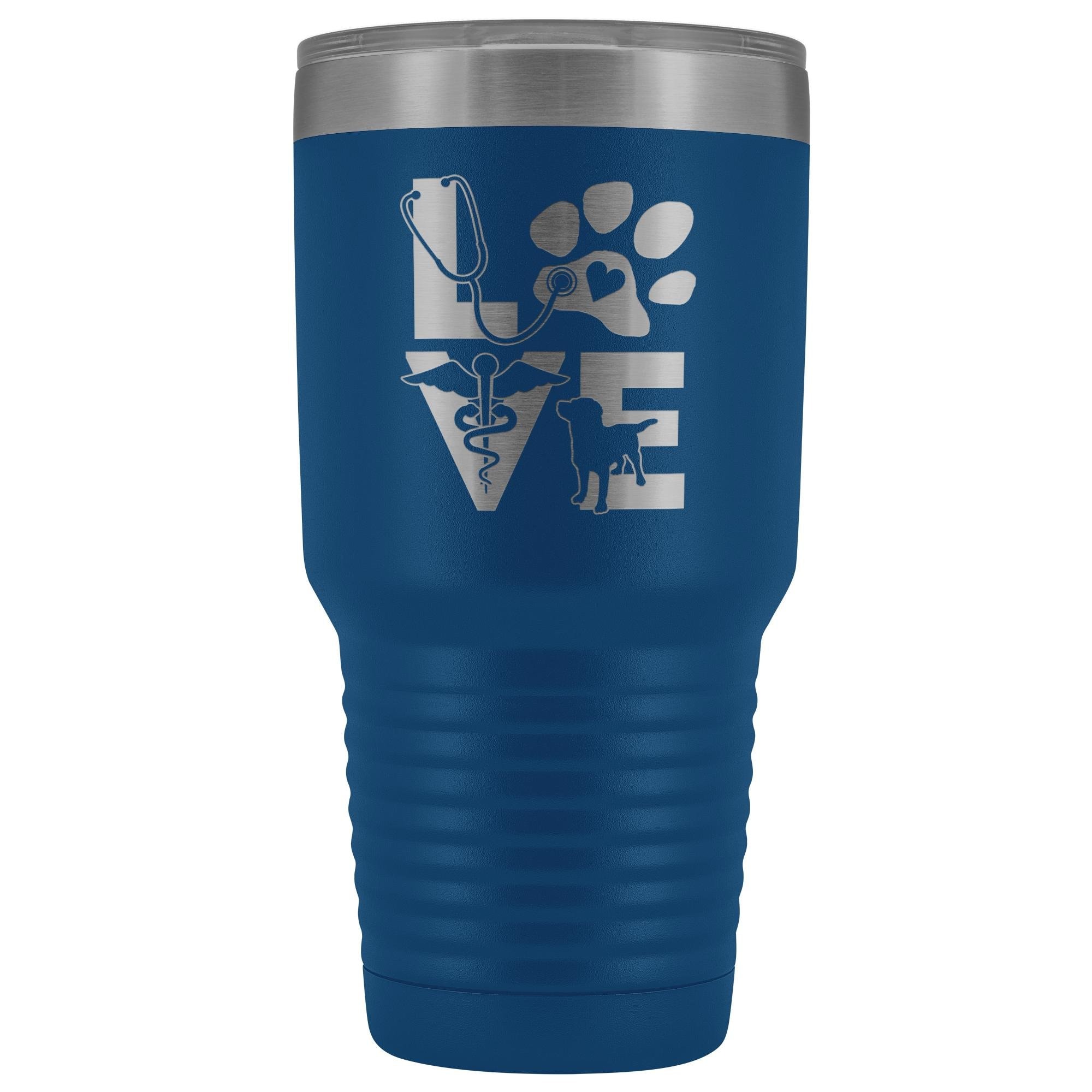Veterinary Love Dog 30oz Vacuum Insulated Tumbler - Polar Camel Powder Coated