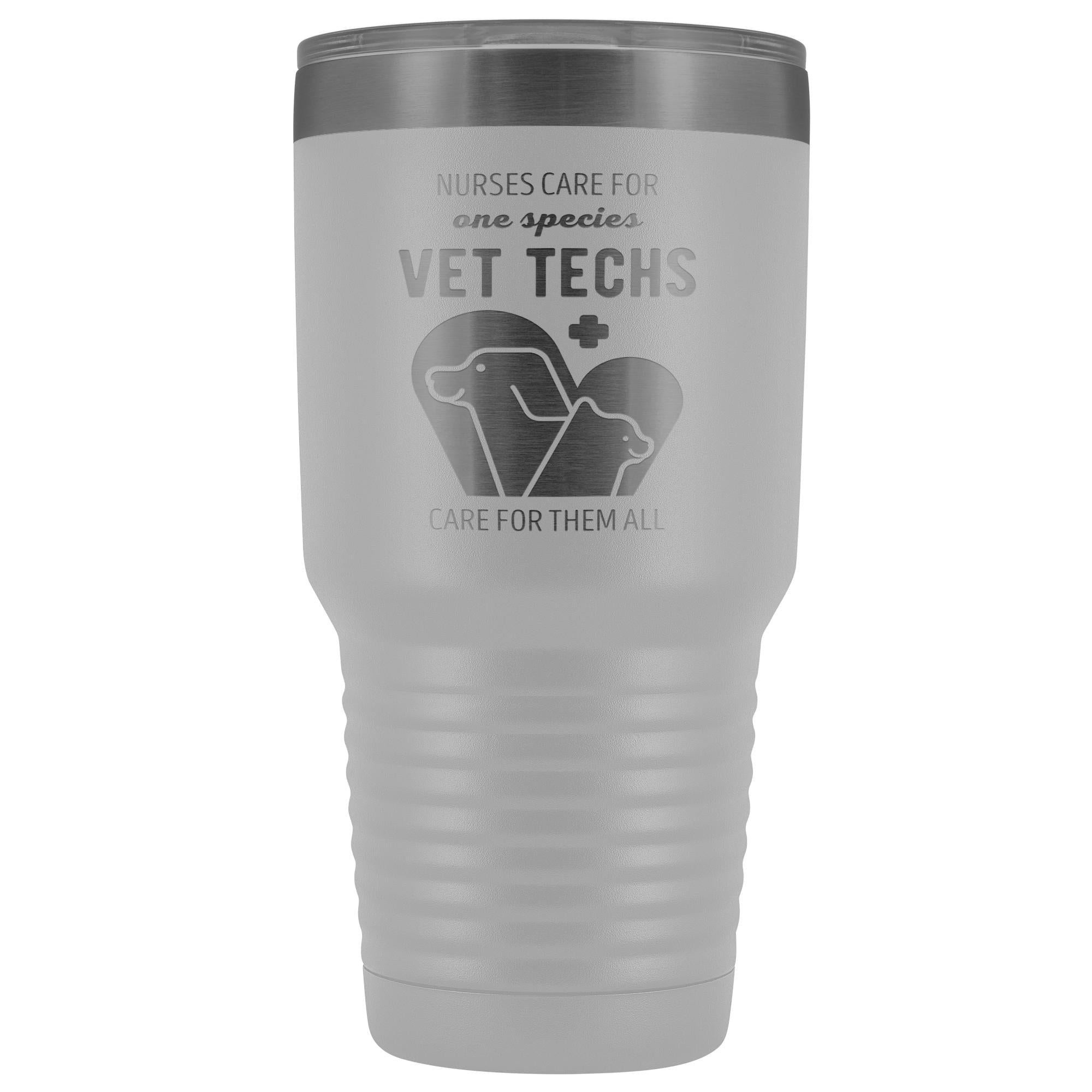 Vet Tech Care for All Species 30oz Vacuum Tumbler - Polar Camel Insulated Double Wall