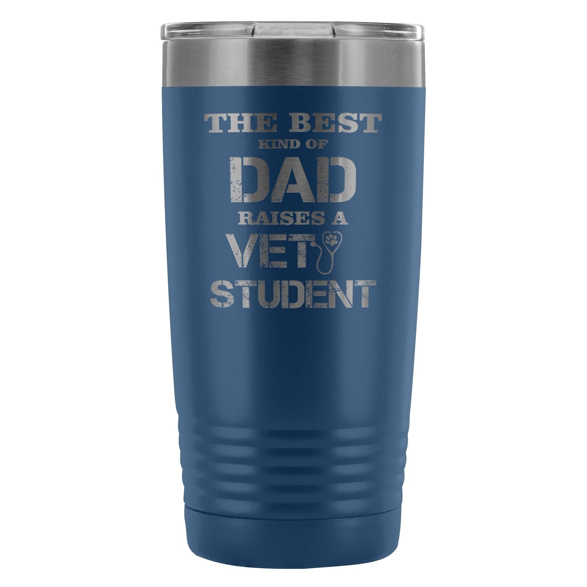 Vet Student Dad 20oz Vacuum Tumbler - Polar Camel Double Wall Insulated