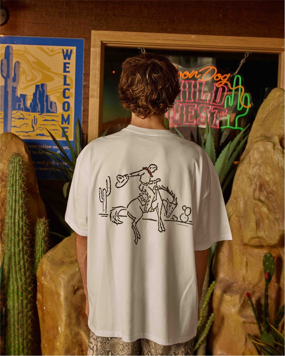 Highs & Lows Oversized Graphic Tee - Threadheads Unisex 90s Boxy Fit 275gsm Cotton