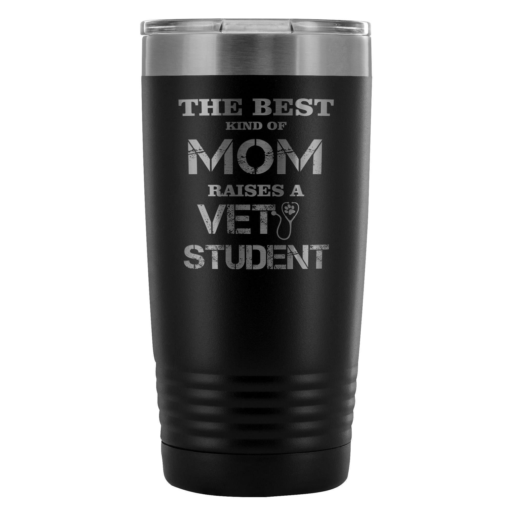 Pink Best Kind of Mom Raises a Vet Student 20oz Vacuum Tumbler - Polar Camel
