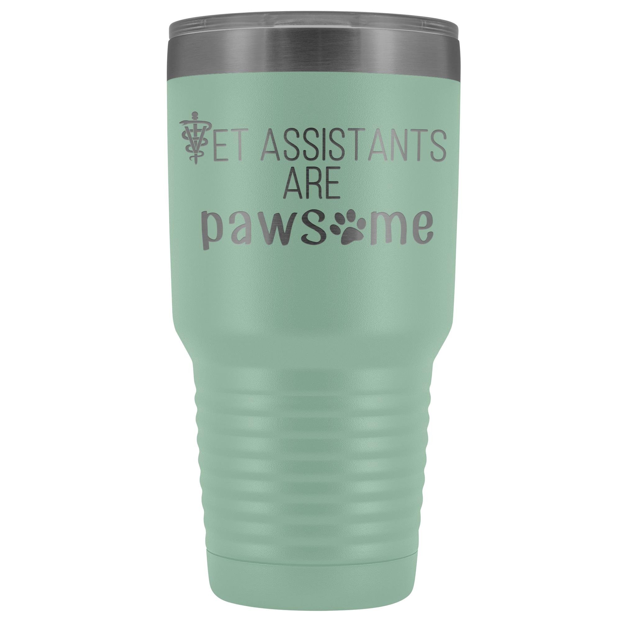 Vet Assistants are Pawesome 30 oz Vacuum Insulated Polar Camel Tumbler