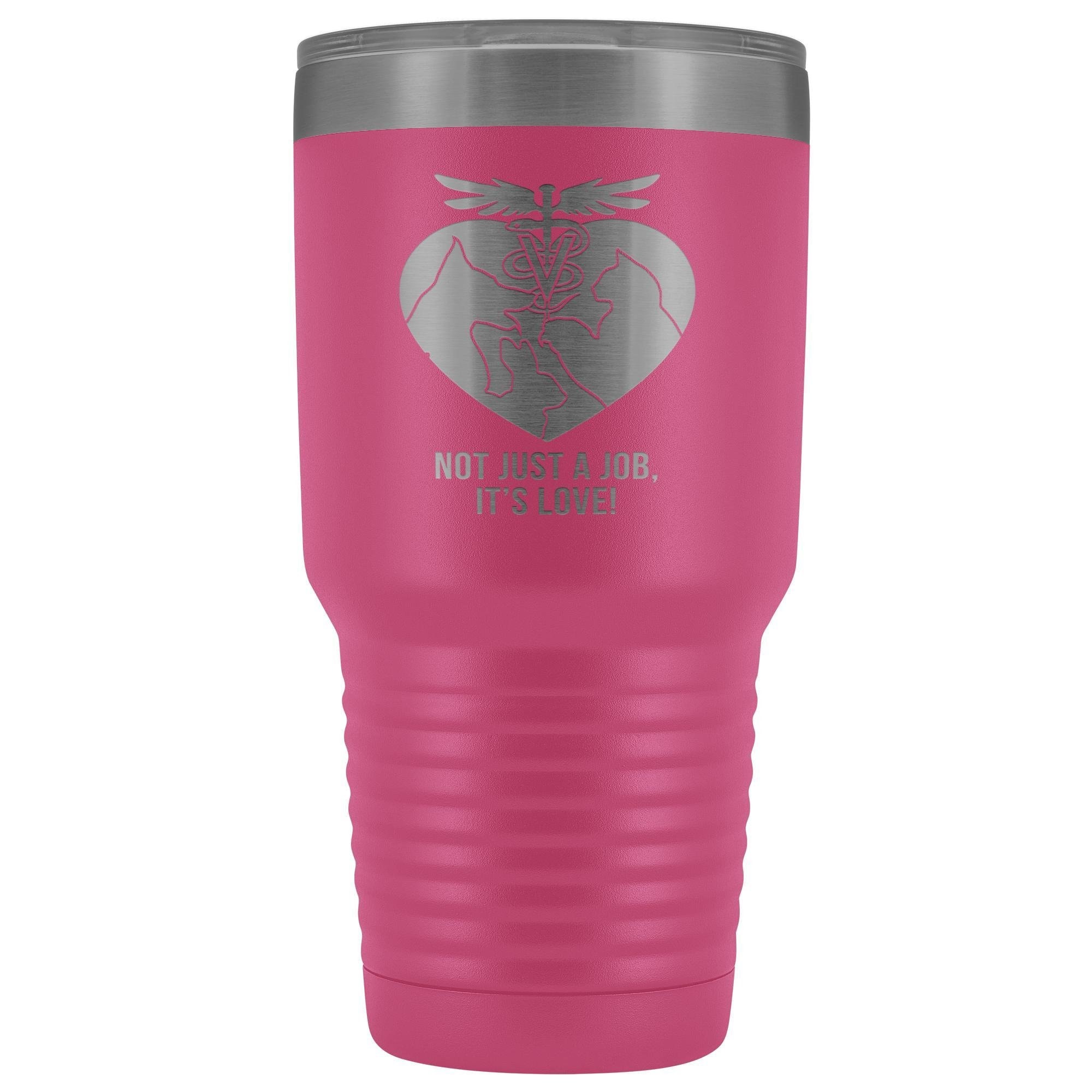 30oz Vacuum Insulated Tumbler - Not Just a Job It's Love Veterinary Design Polar Camel