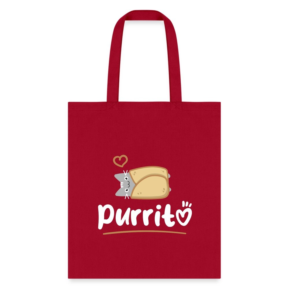 Purritto Cotton Tote Bag with Veterinary Medicine Designs for Vet Techs Students Staff