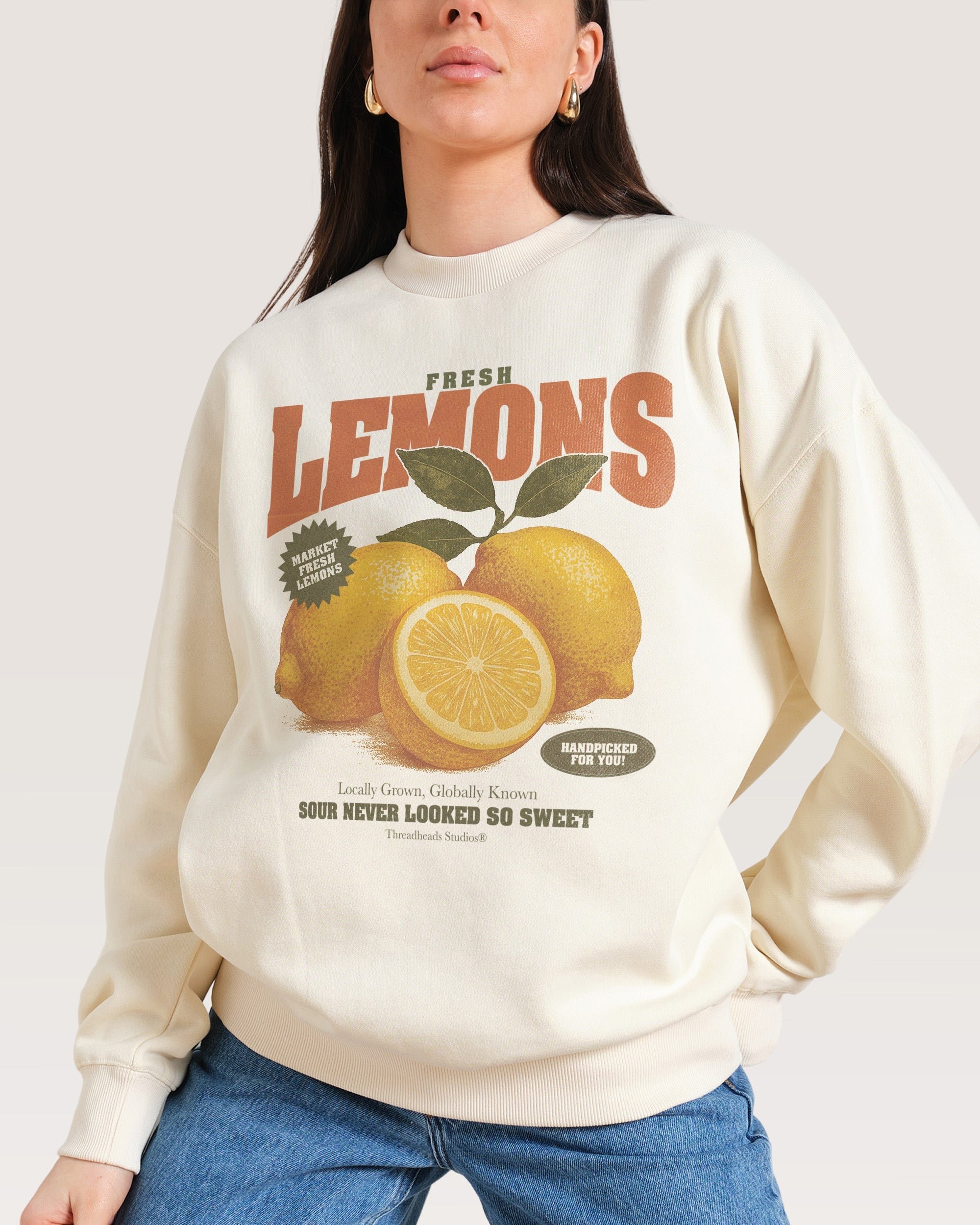 Main Squeeze Unisex Graphic Sweatshirt - Threadheads 340gsm Cotton-Poly Blend