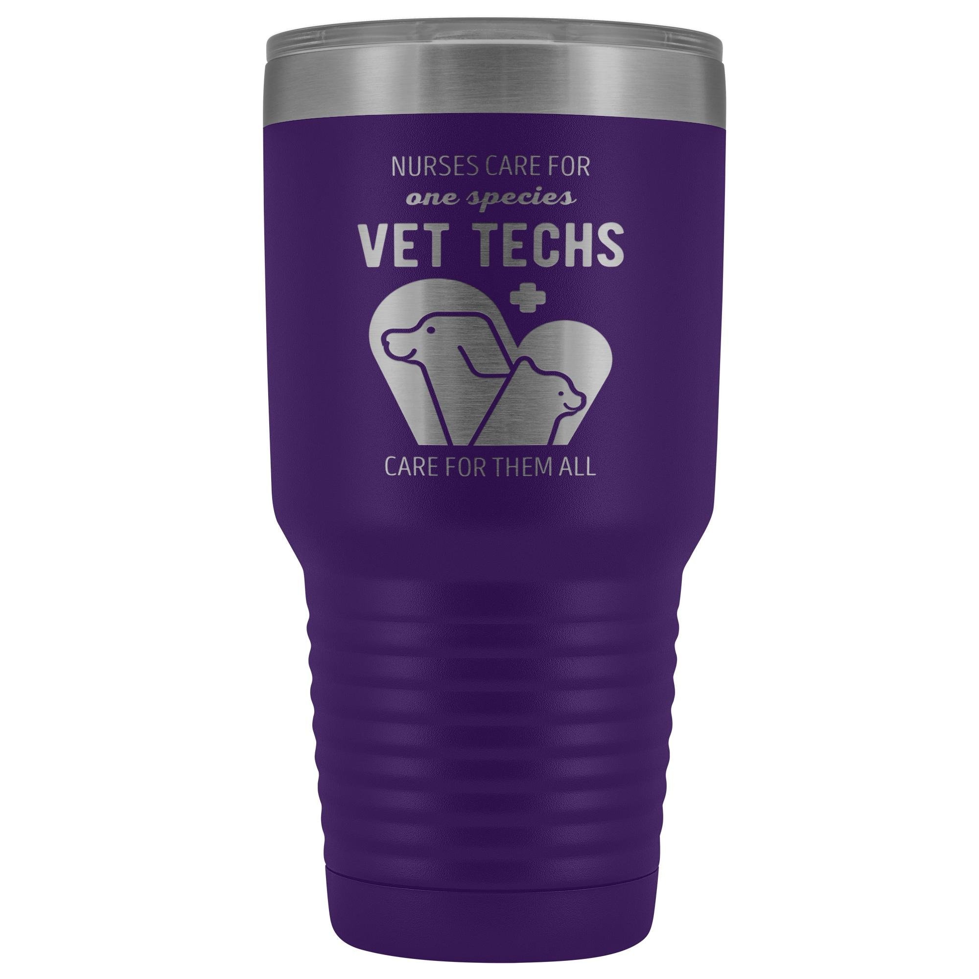 Vet Tech Care for All Species 30oz Vacuum Tumbler - Polar Camel Insulated Double Wall