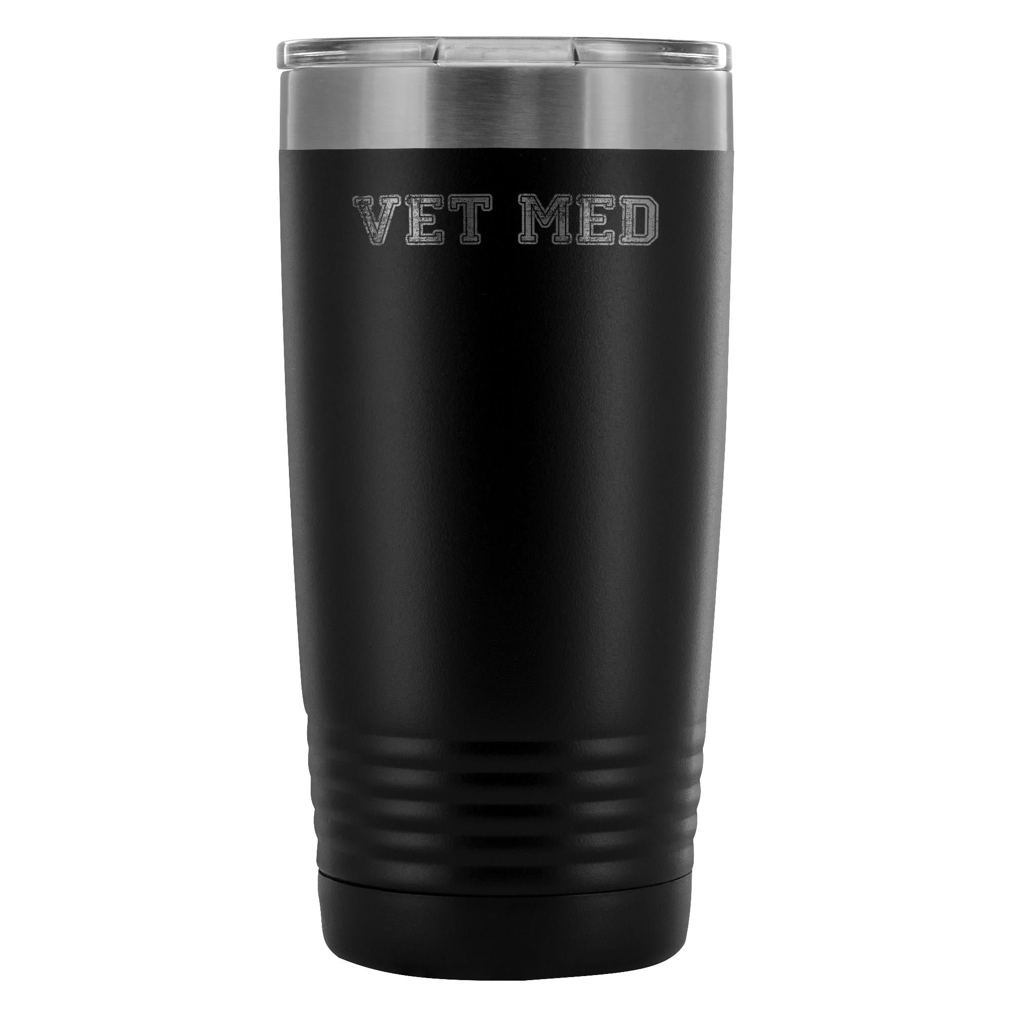Vet Tech Vet Med 20oz Vacuum Tumbler - Polar Camel Double Wall Insulated Black