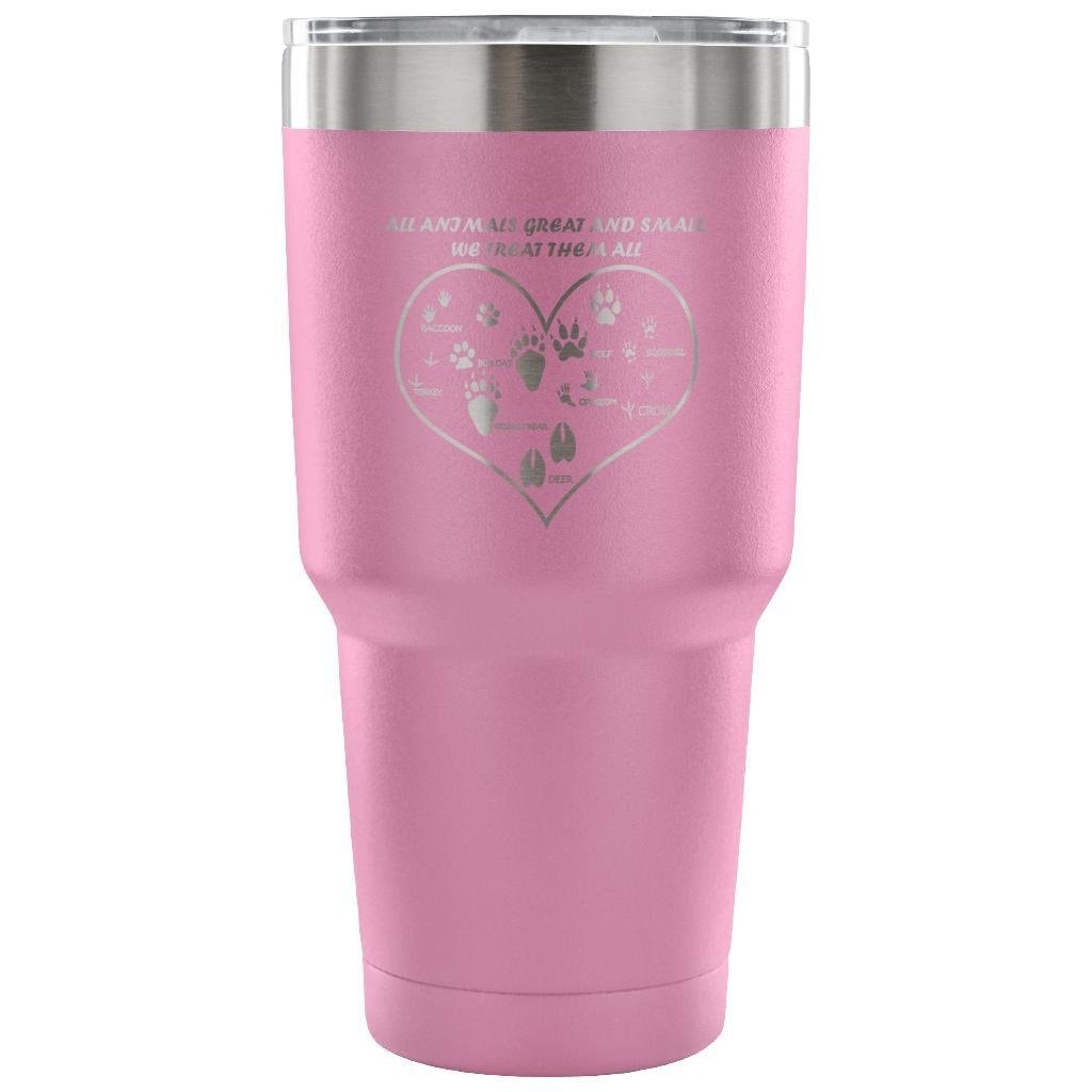 Veterinary 'All Animals Great and Small We Treat Them All' 30oz Vacuum Insulated Tumbler