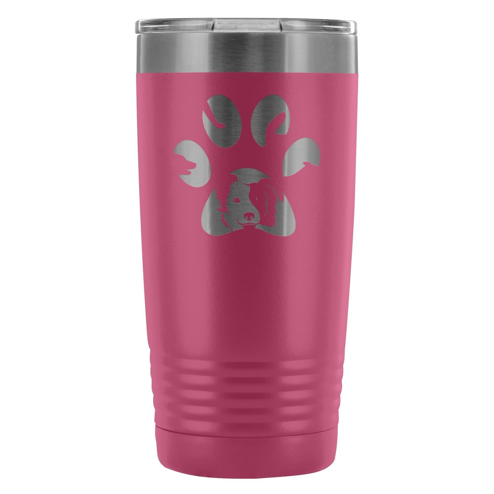 Dog Pawprint 20oz Vacuum Tumbler - Polar Camel Insulated Stainless Steel