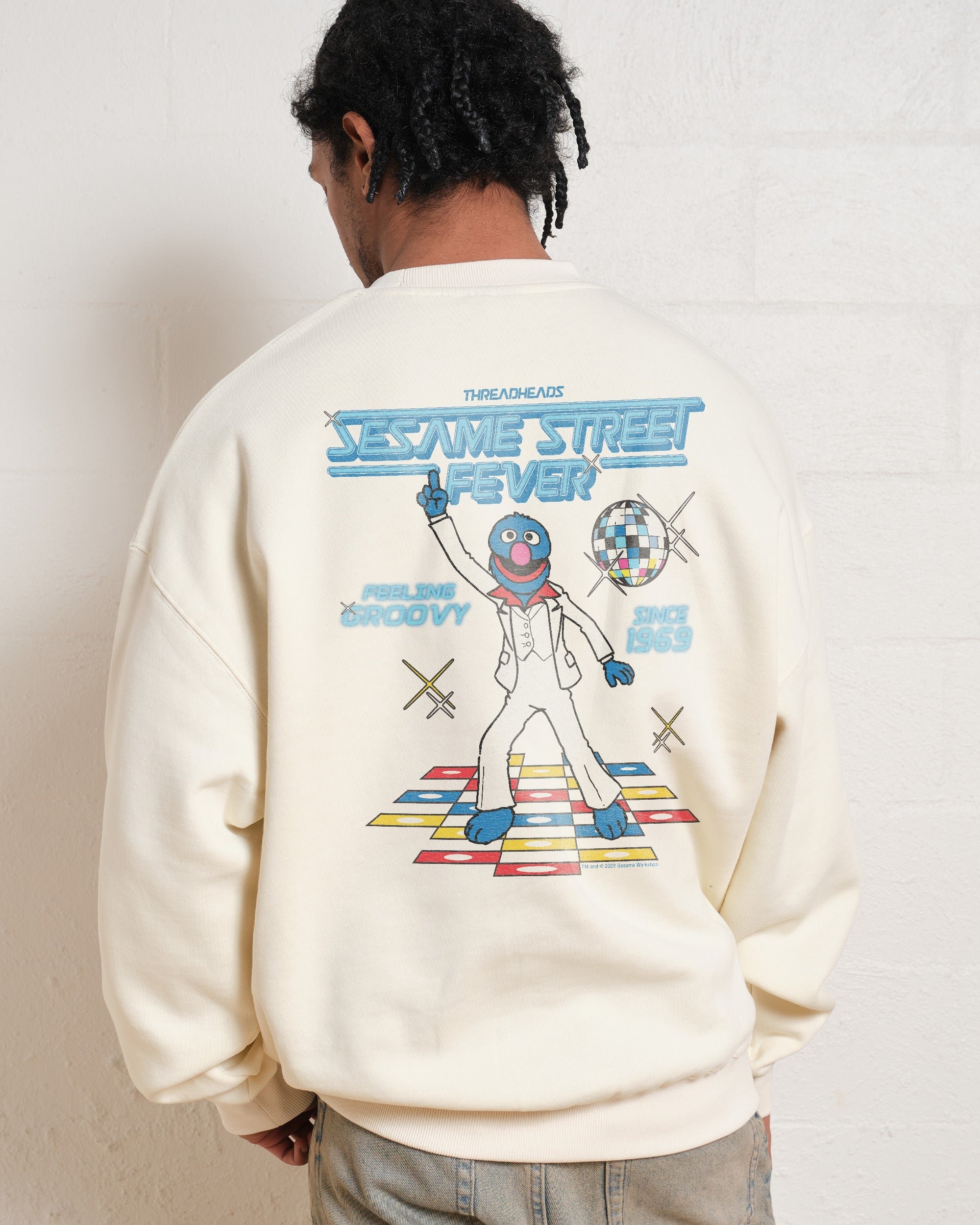 Sesame Street Fever Unisex Sweatshirt - Premium 340gsm Cotton Poly Blend