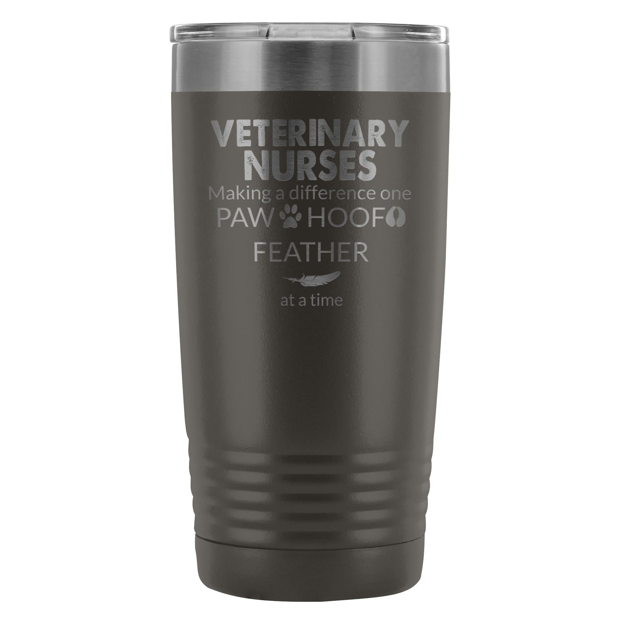 Vet Nurse Making a Difference 20oz Vacuum Tumbler - Polar Camel Double Wall Insulated