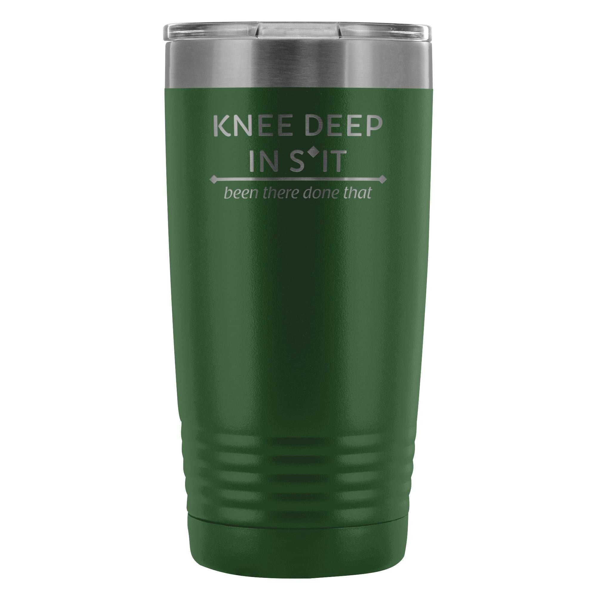 Large Animal Vet Knee Deep in S*it Been There Done That 20oz Vacuum Tumbler - Polar Camel