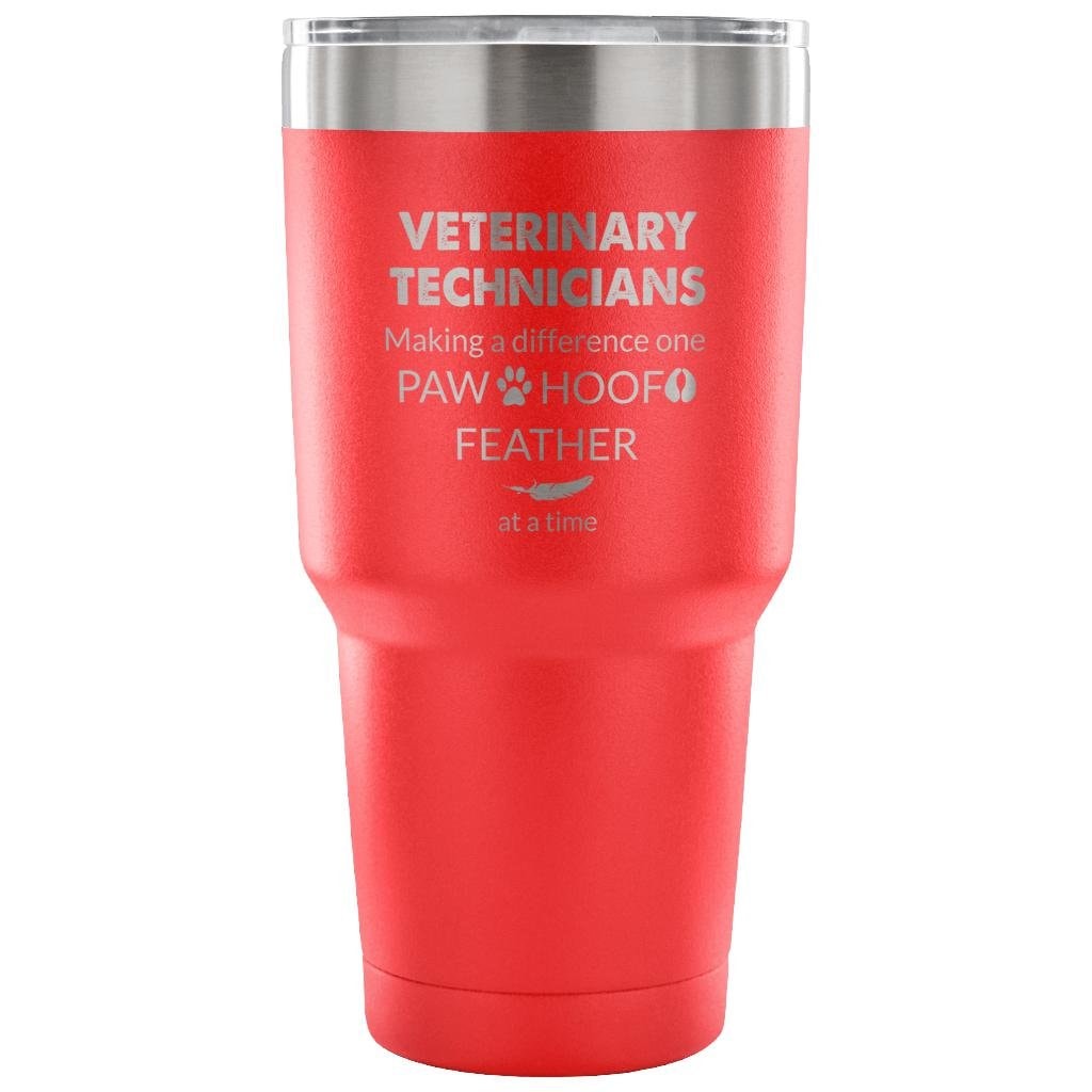 Vet Tech Making a Difference 30oz Vacuum Insulated Tumbler - Stainless Steel