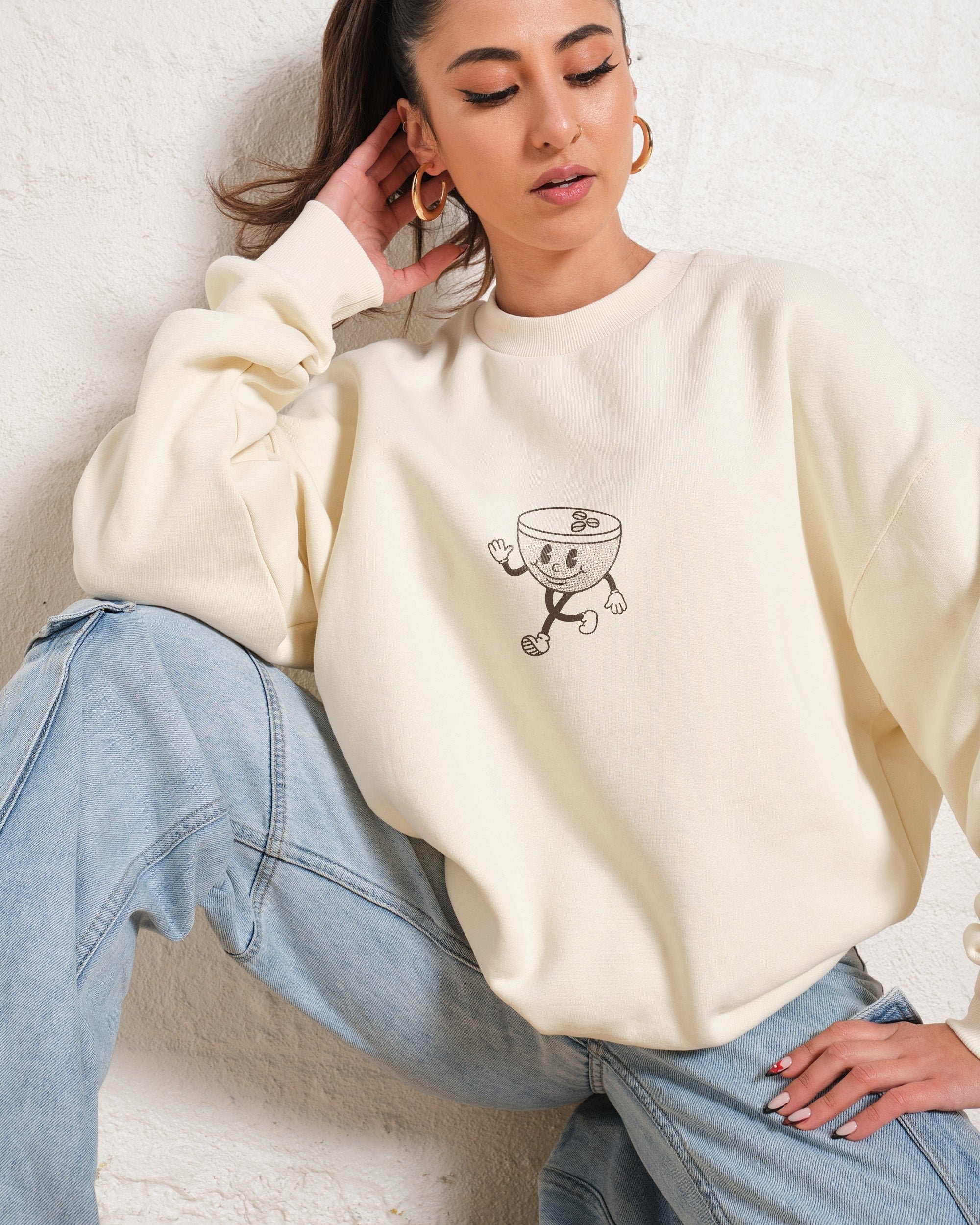 Espresso Martini Unisex Sweatshirt - Premium 340gsm Cotton Poly Graphic Print