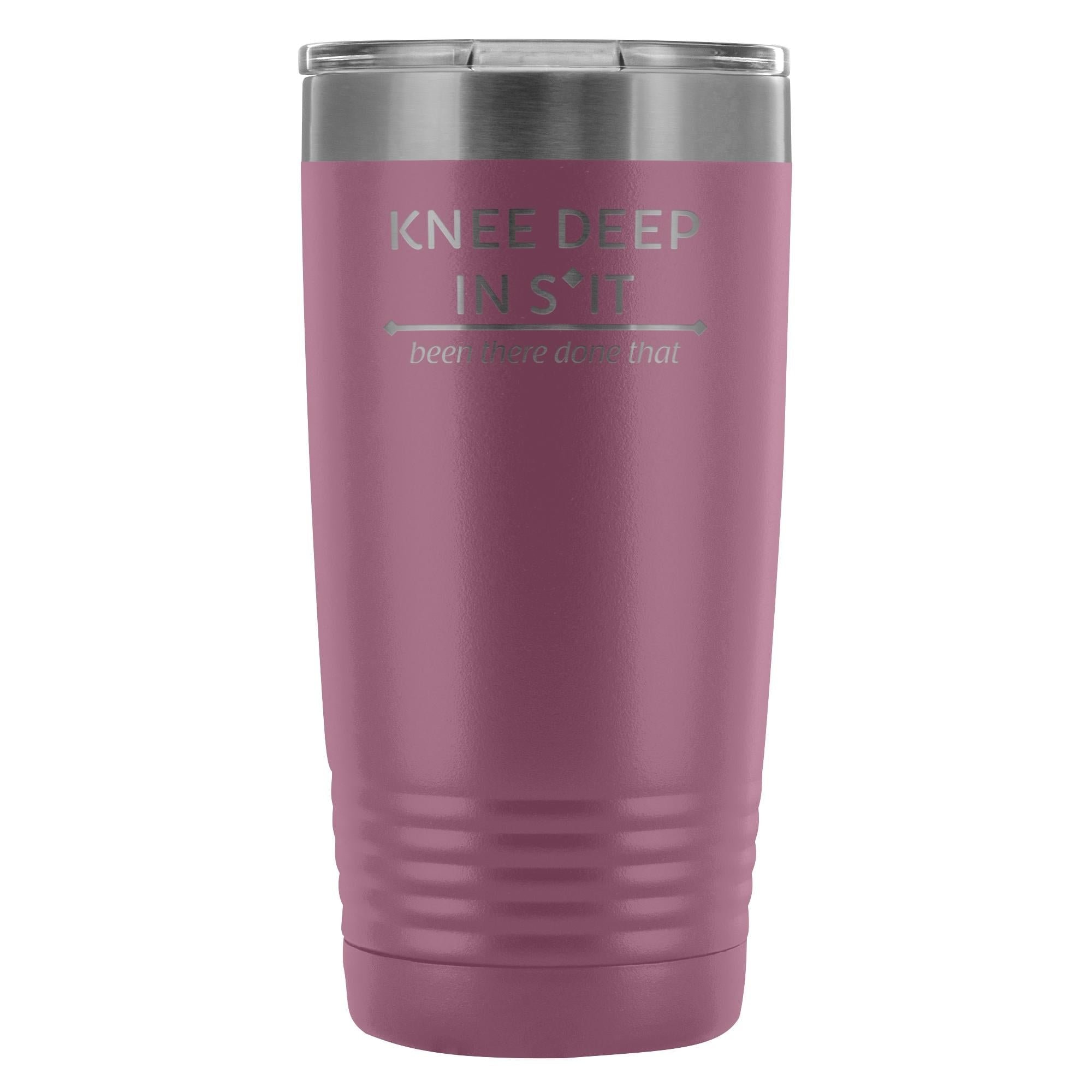 Large Animal Vet Knee Deep in S*it Been There Done That 20oz Vacuum Tumbler - Polar Camel