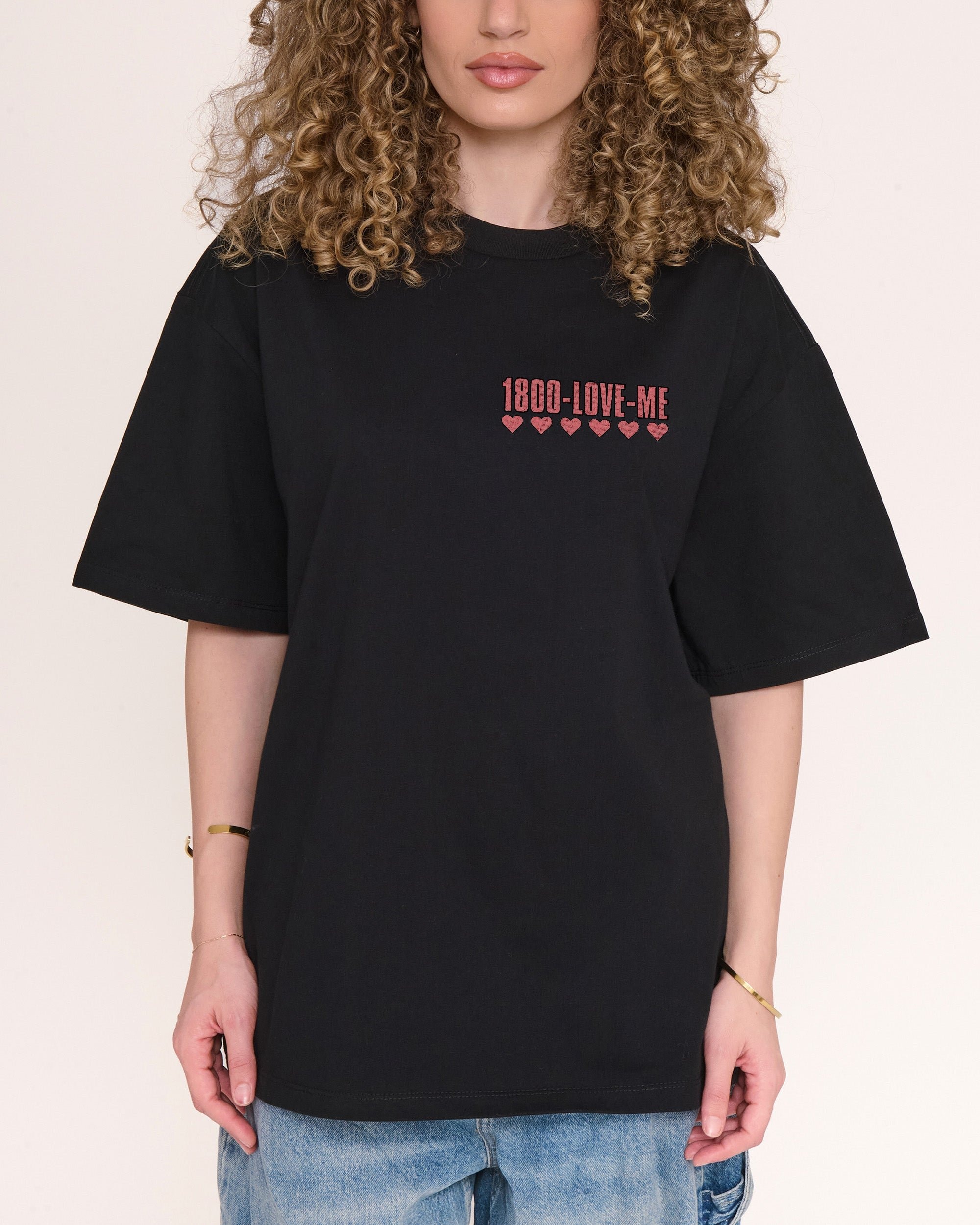 Miss Valentine Oversized Graphic Tee - Threadheads 90s Boxy Fit 100% Combed Cotton