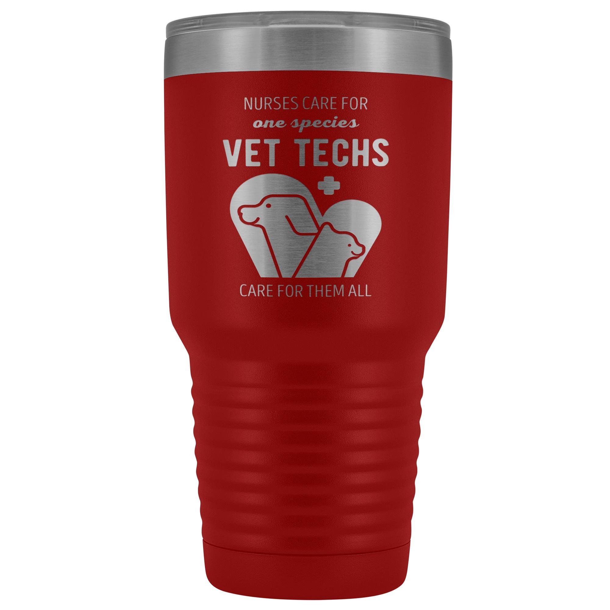 Vet Tech Care for All Species 30oz Vacuum Tumbler - Polar Camel Insulated Double Wall