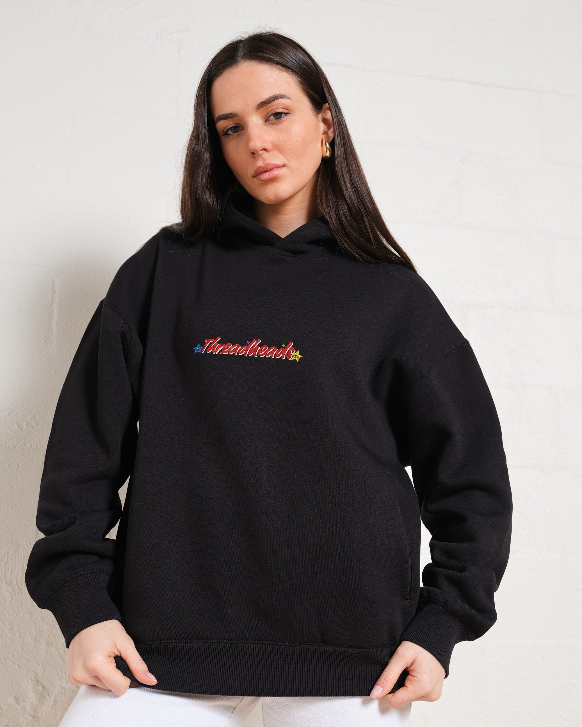 Call Me Never Unisex Graphic Hoodie - 90s Boxy Fit, 340gsm Cotton-Poly Blend