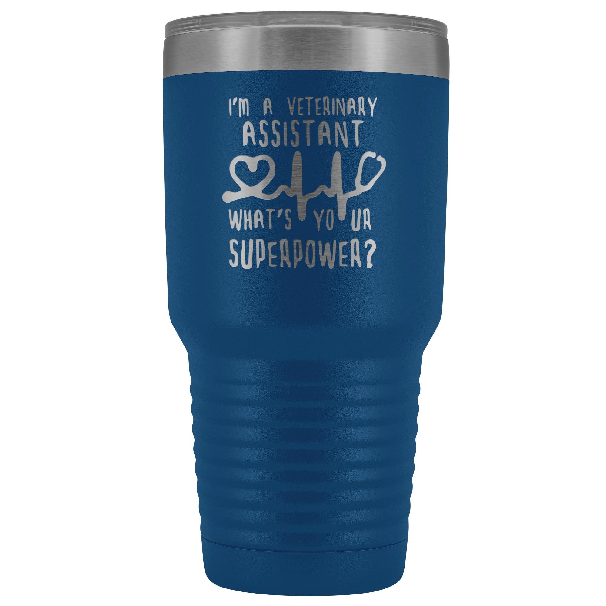 I'm a Veterinary Assistant, What's Your Superpower? 30oz Polar Camel Vacuum Tumbler