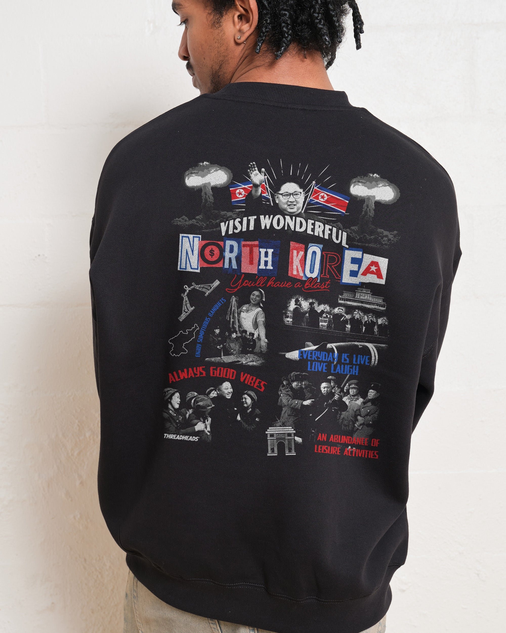 Wonderful North Graphic Sweatshirt - Unisex 340gsm Cotton-Poly Blend