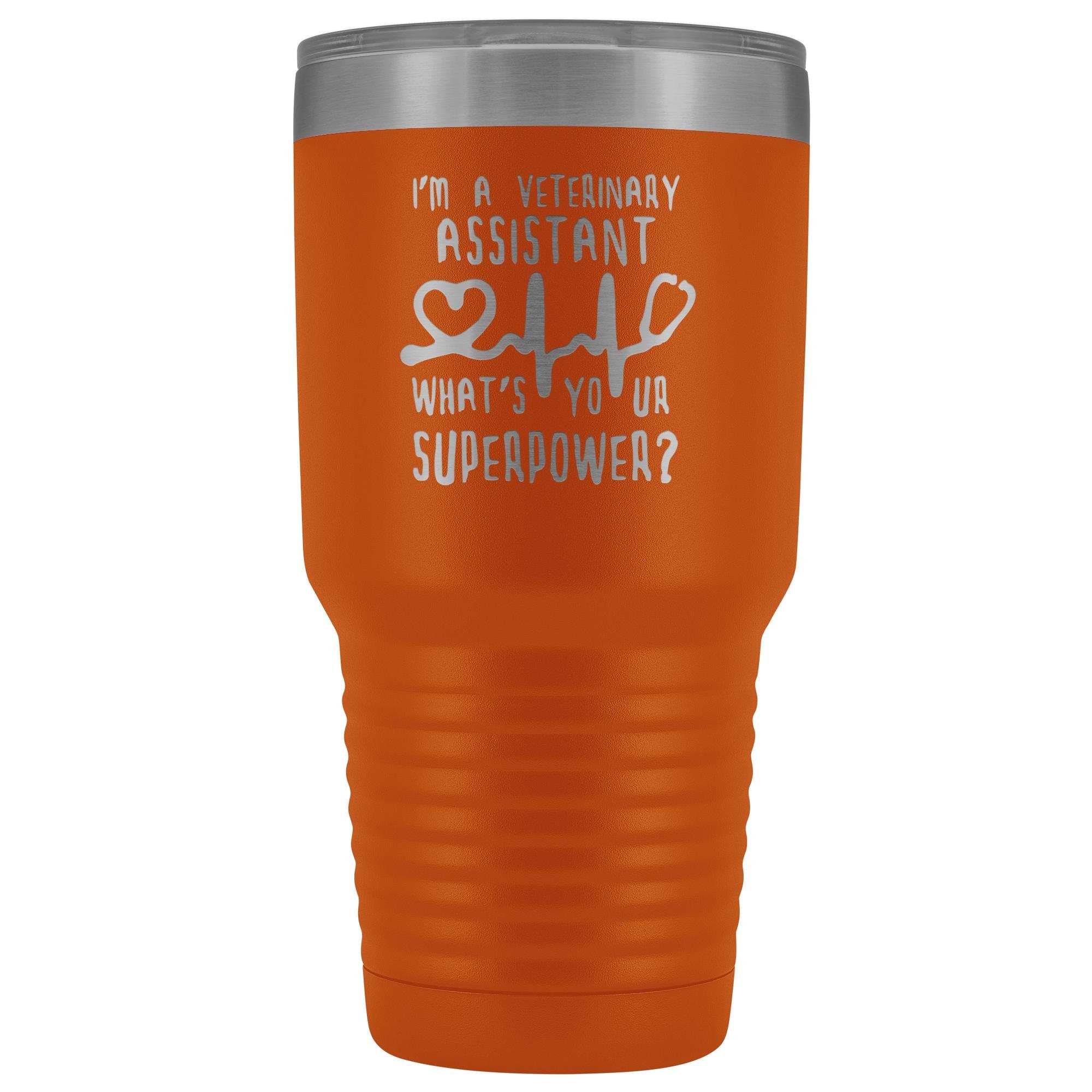I'm a Veterinary Assistant, What's Your Superpower? 30oz Polar Camel Vacuum Tumbler