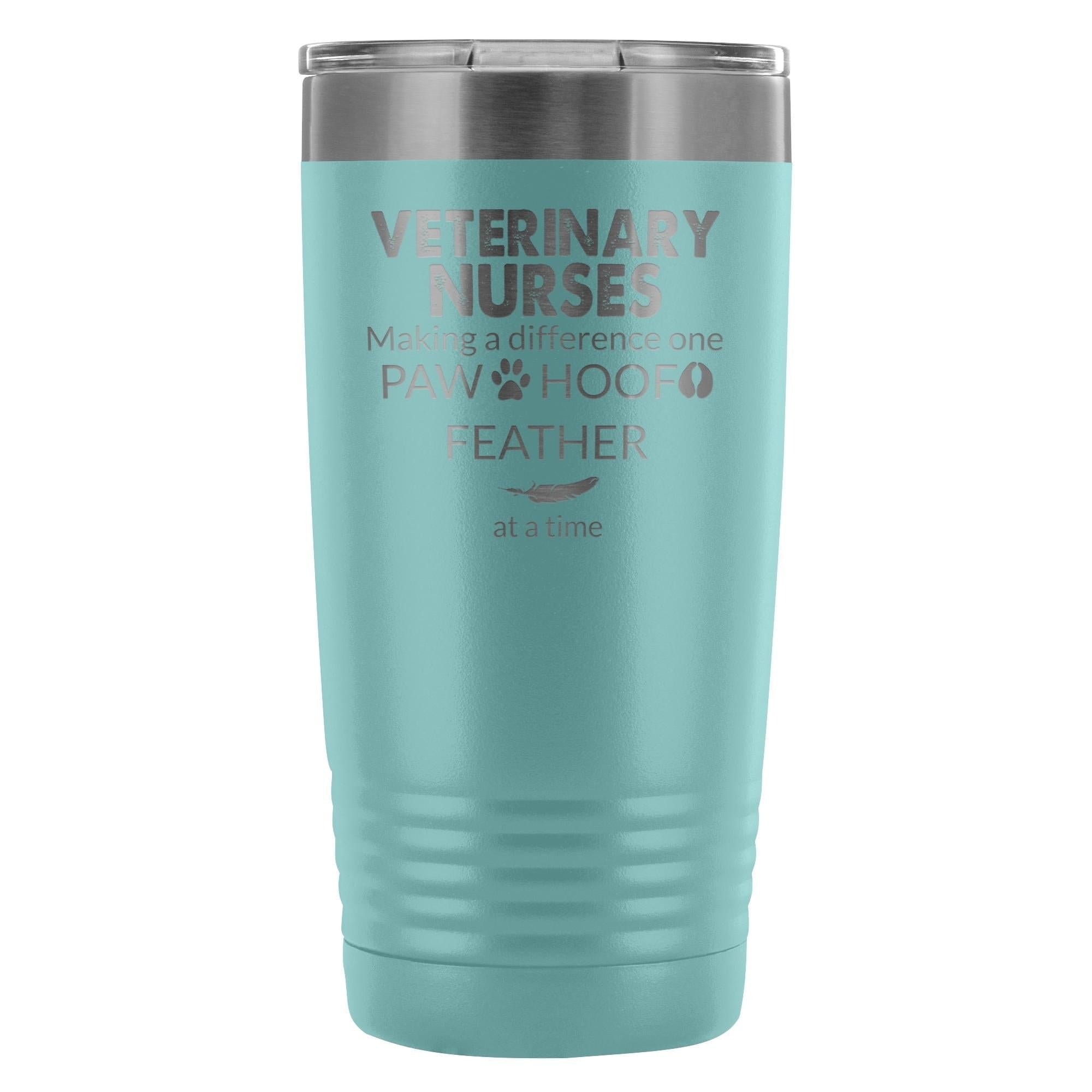 Vet Nurse Making a Difference 20oz Vacuum Tumbler - Polar Camel Double Wall Insulated