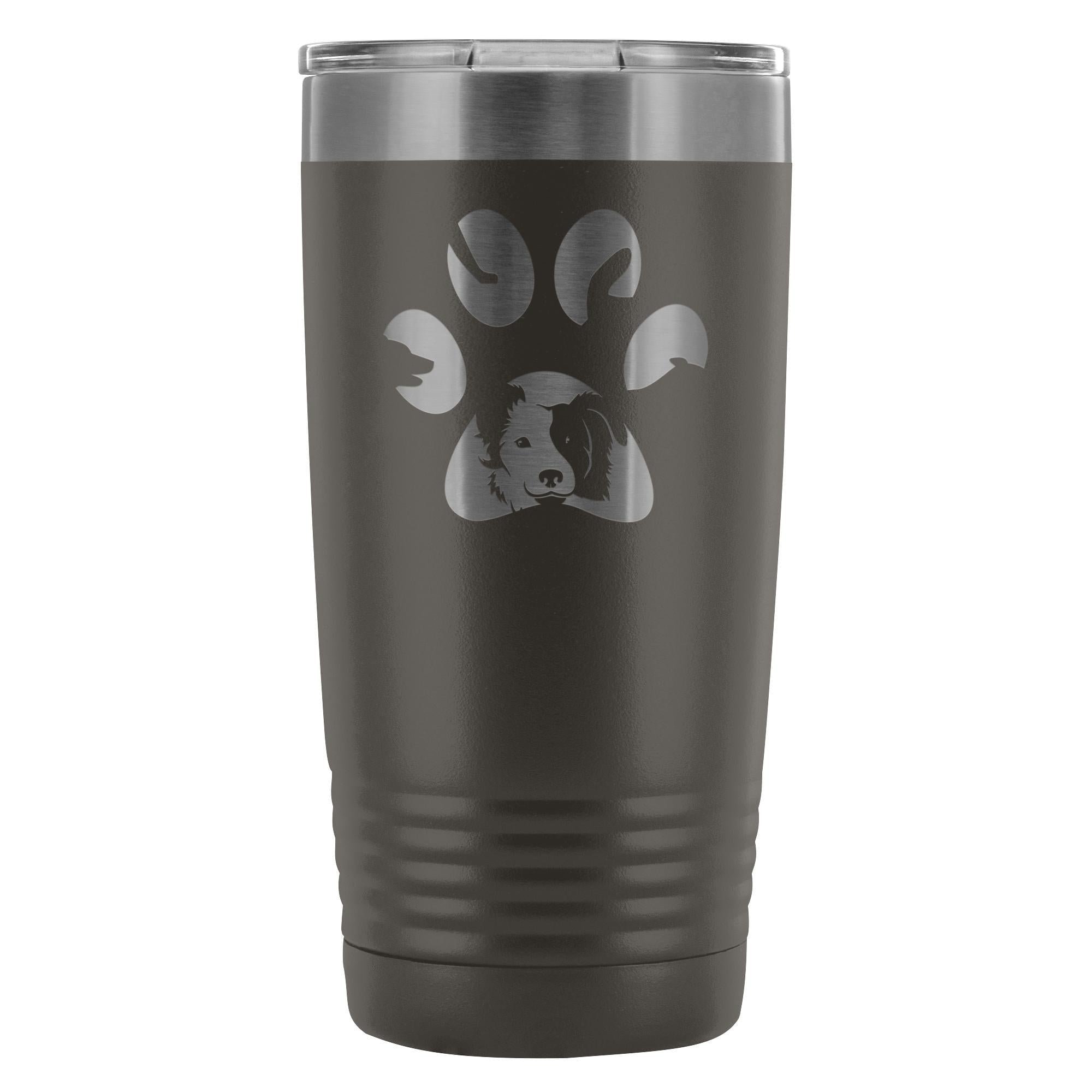 Dog Pawprint 20oz Vacuum Tumbler - Polar Camel Insulated Stainless Steel