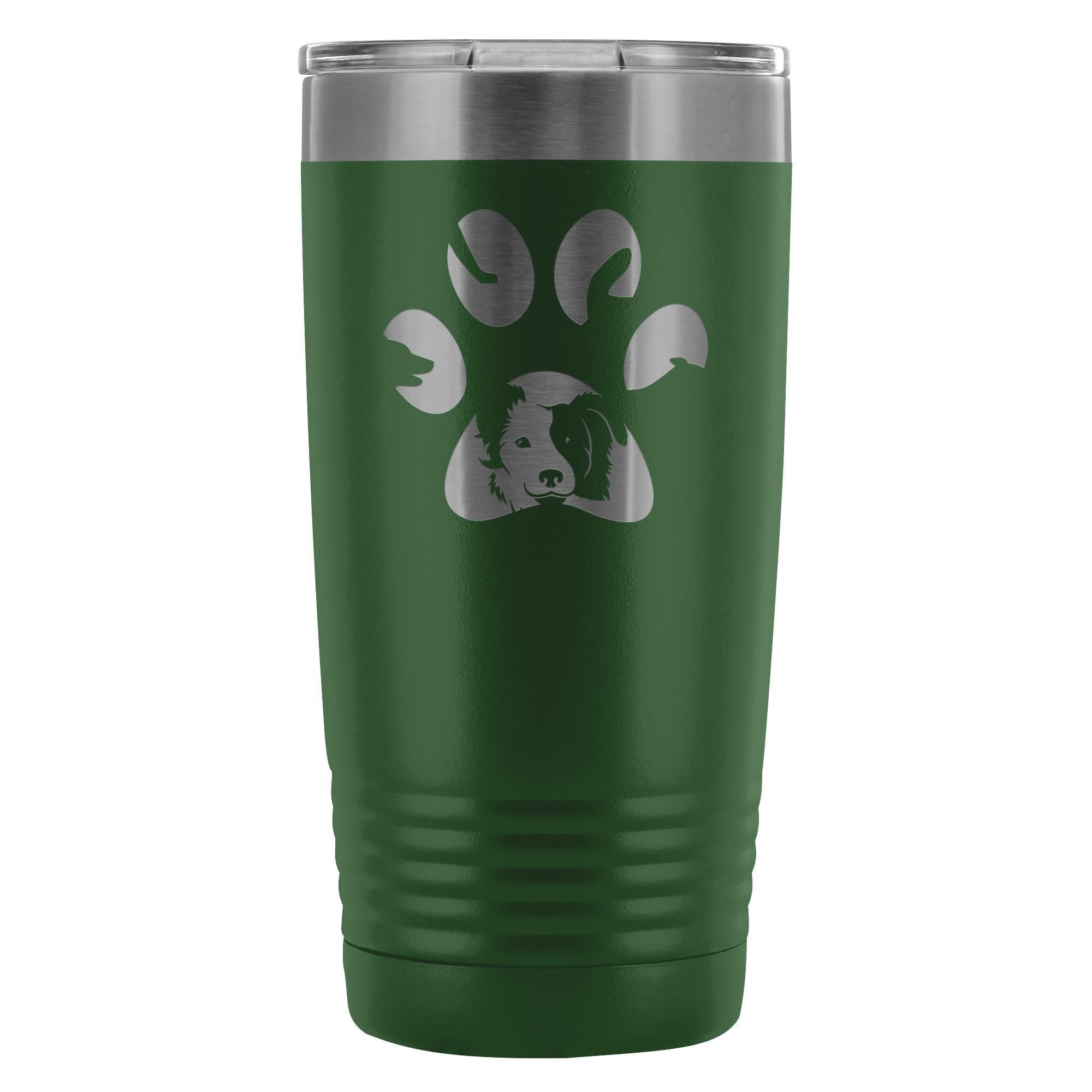 Dog Pawprint 20oz Vacuum Tumbler - Polar Camel Insulated Stainless Steel