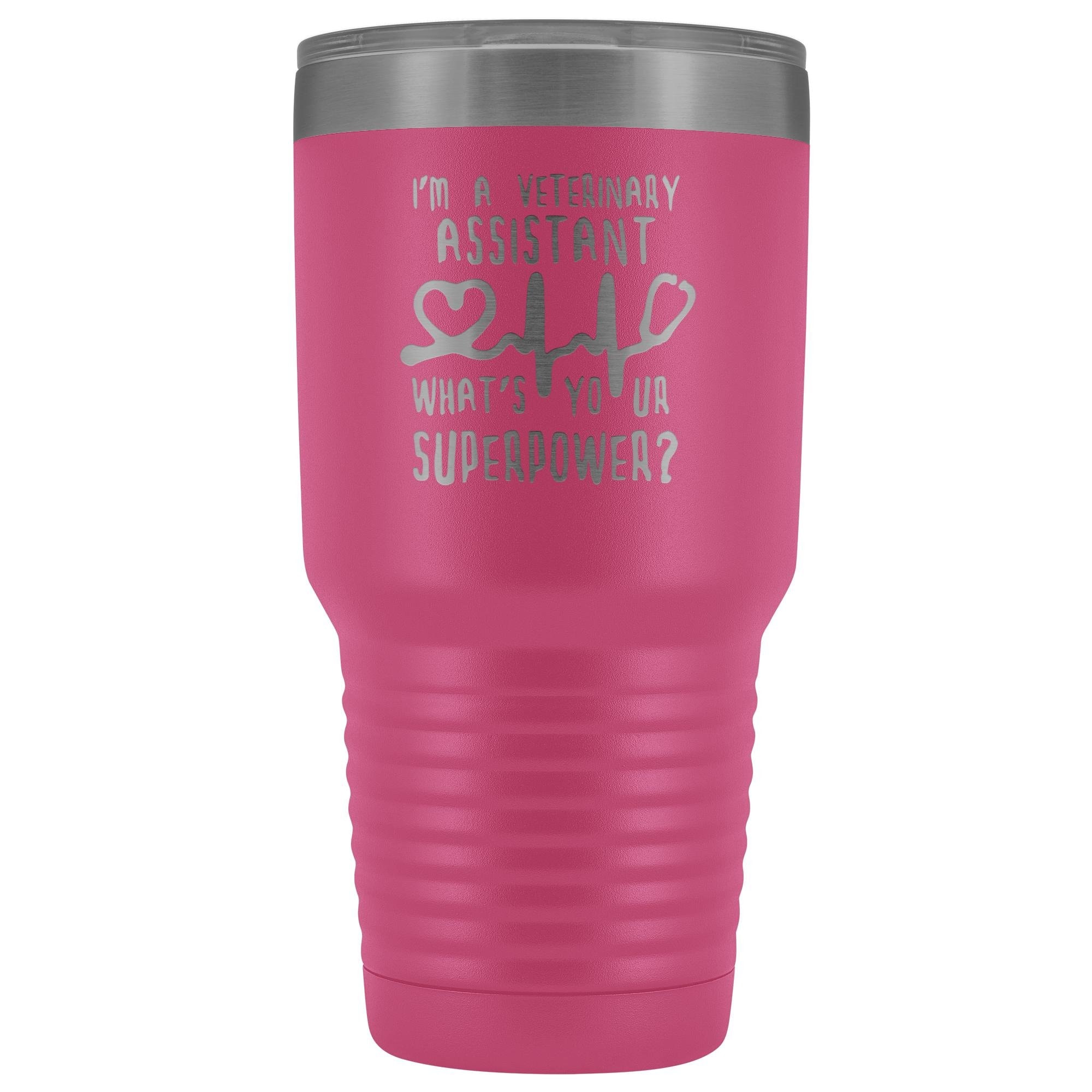 I'm a Veterinary Assistant, What's Your Superpower? 30oz Polar Camel Vacuum Tumbler