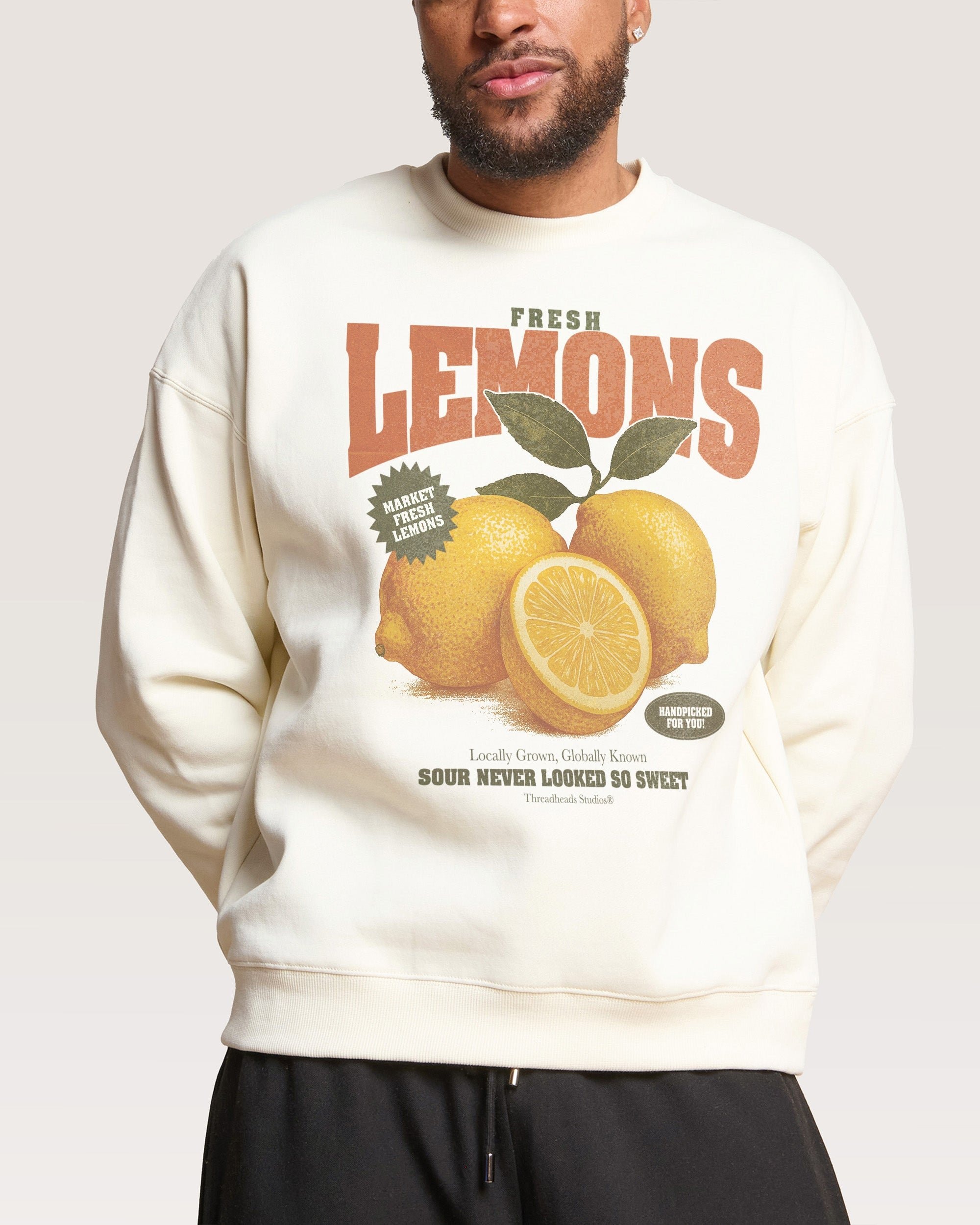 Main Squeeze Unisex Graphic Sweatshirt - Threadheads 340gsm Cotton-Poly Blend