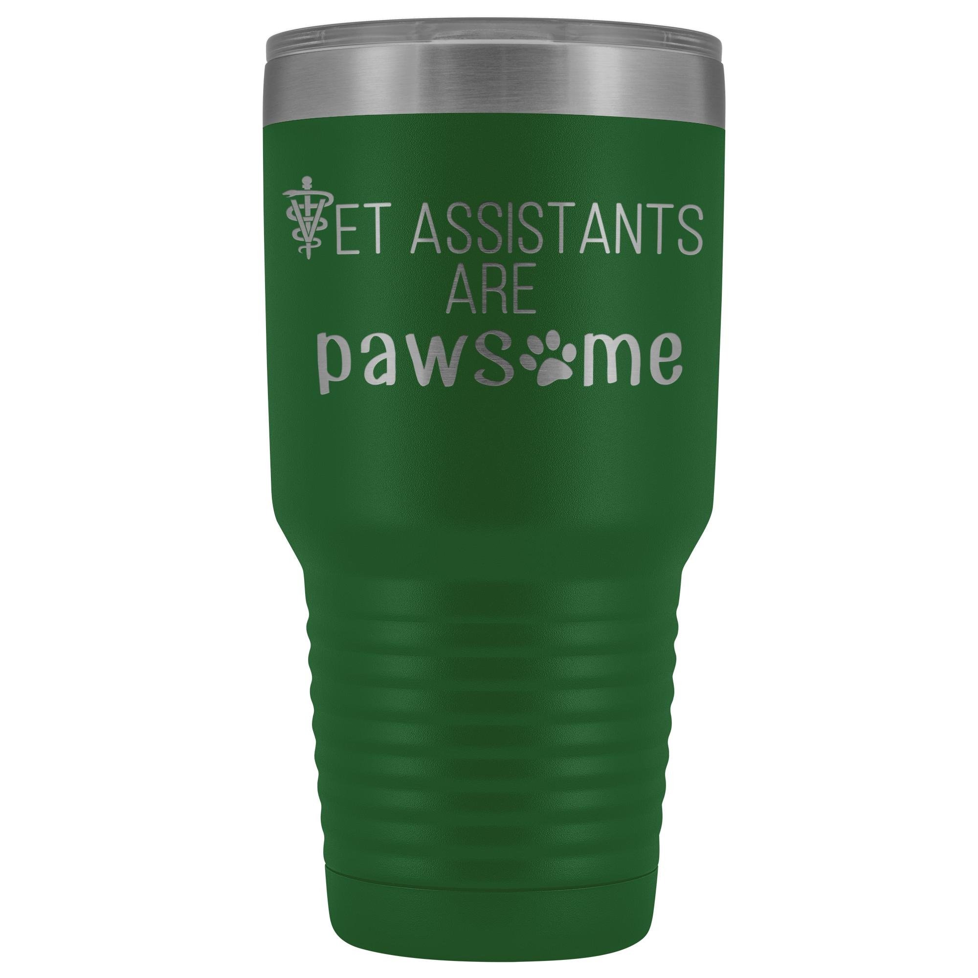 Vet Assistants are Pawesome 30 oz Vacuum Insulated Polar Camel Tumbler
