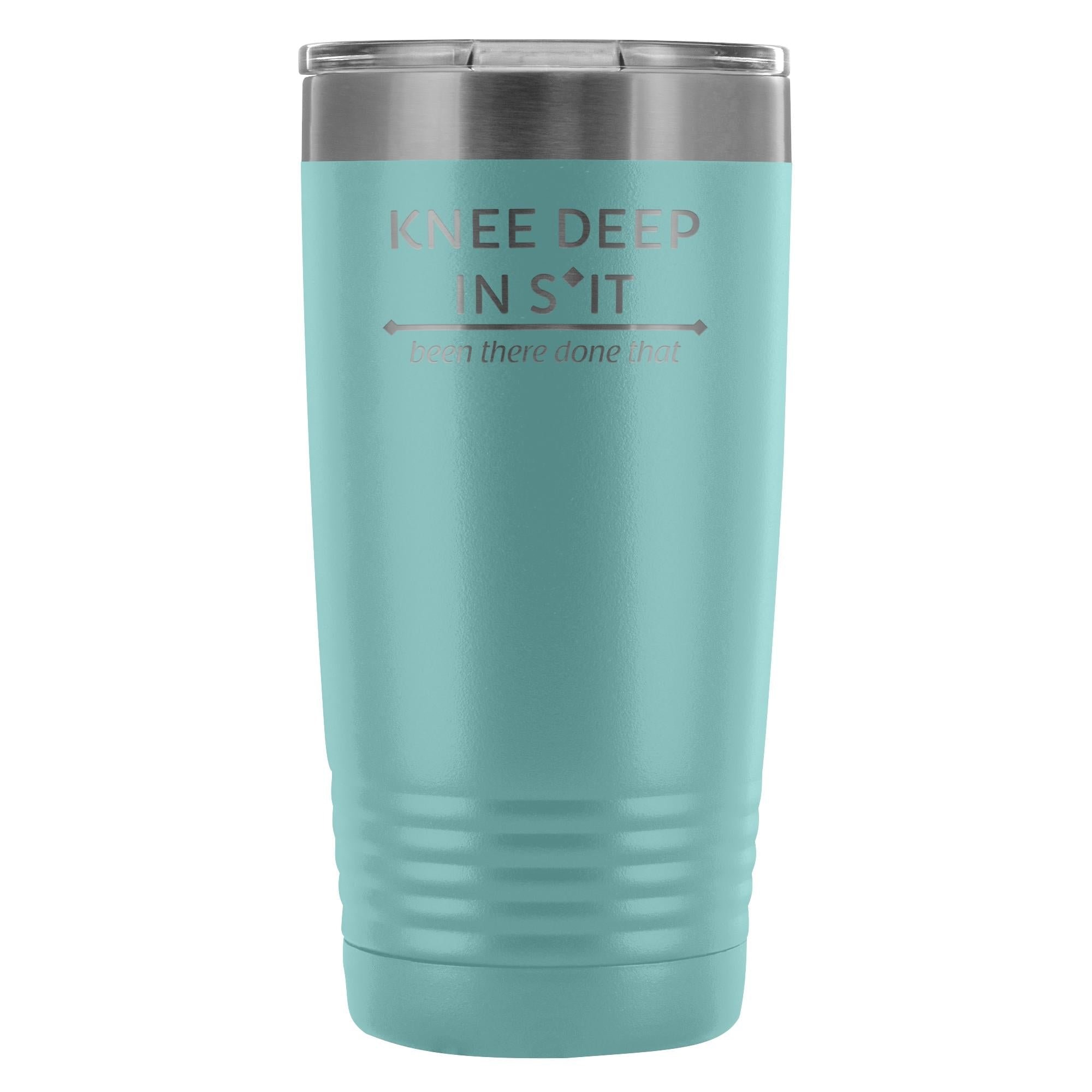 Large Animal Vet Knee Deep in S*it Been There Done That 20oz Vacuum Tumbler - Polar Camel
