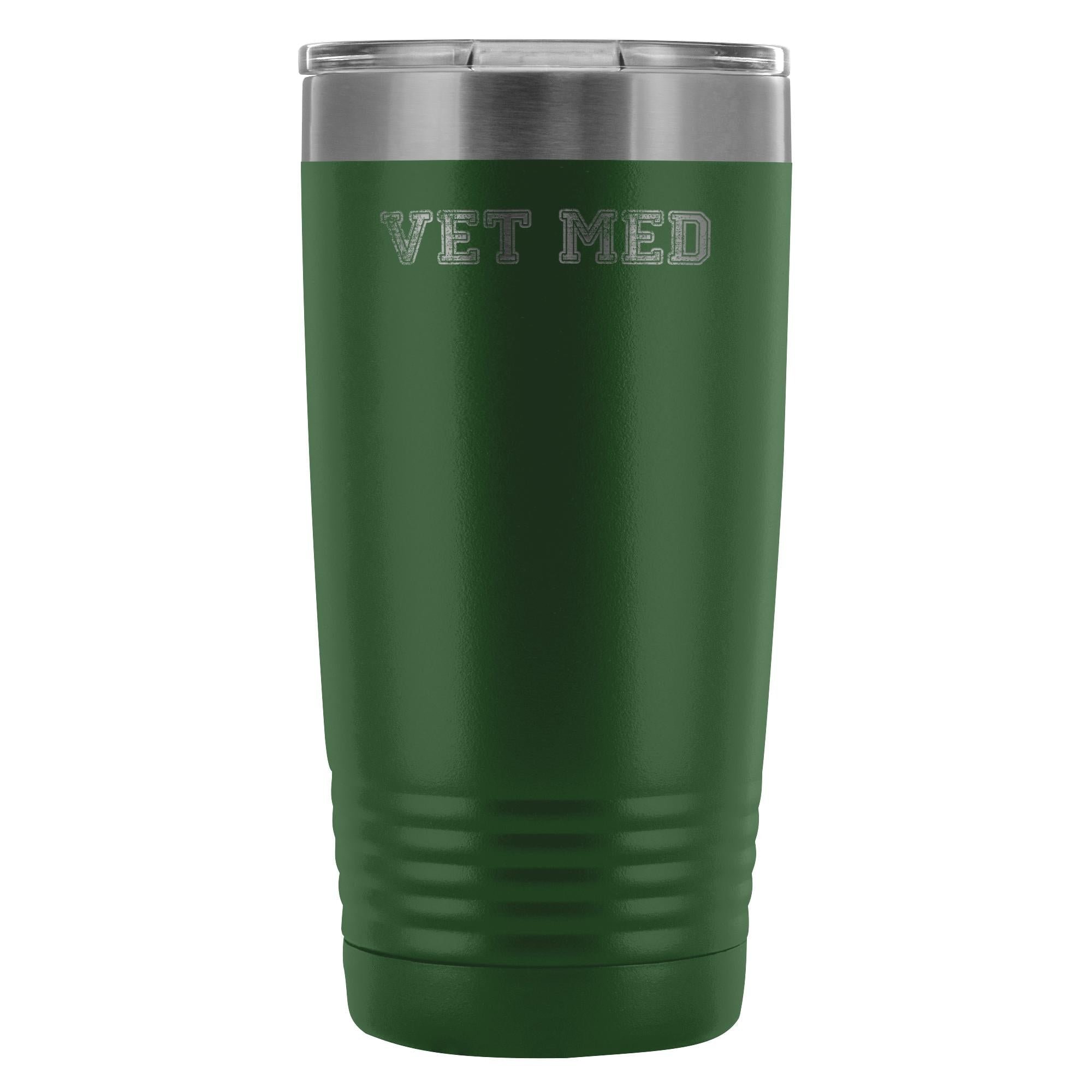 Vet Tech Vet Med 20oz Vacuum Tumbler - Polar Camel Double Wall Insulated Black