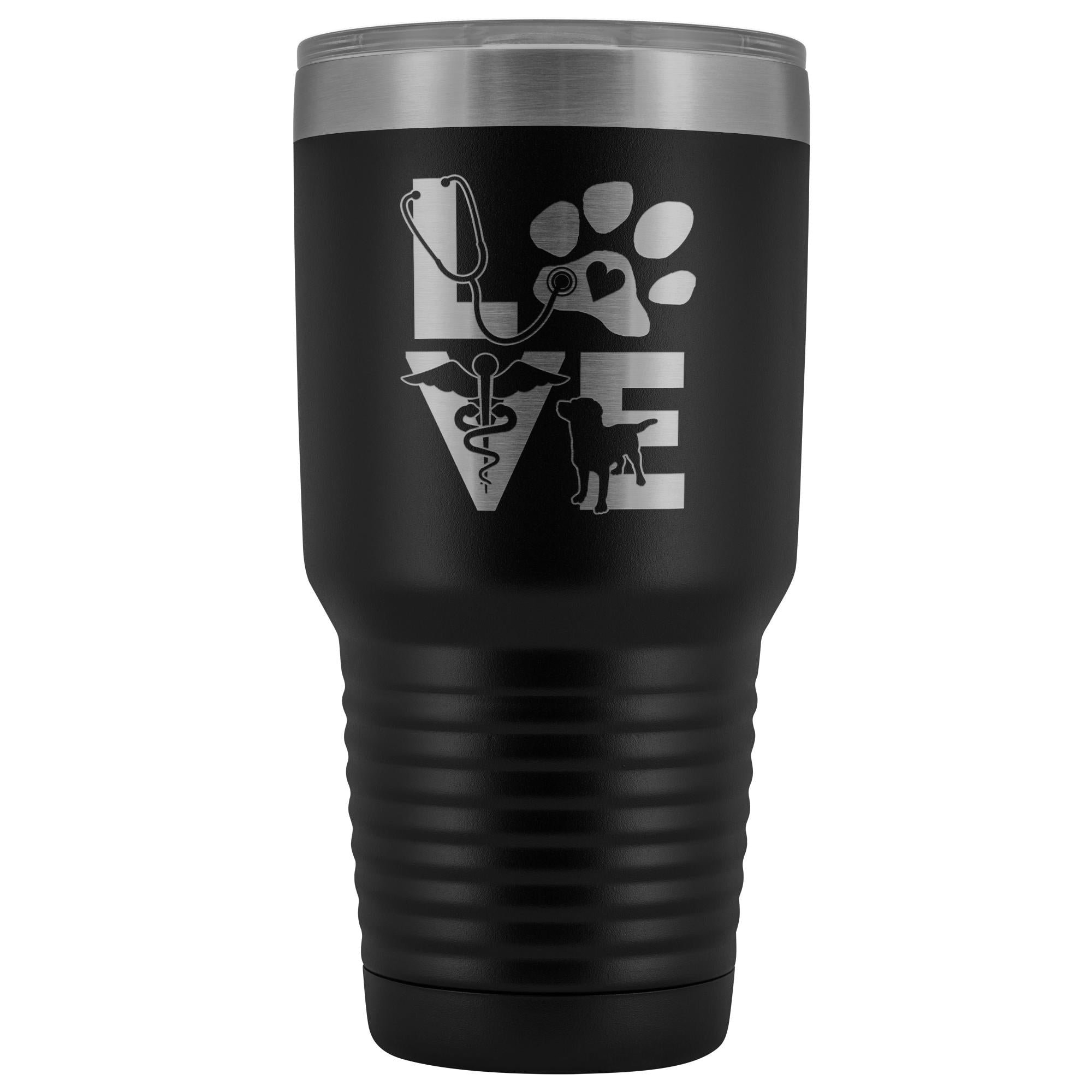 Veterinary Love Dog 30oz Vacuum Insulated Tumbler - Polar Camel Powder Coated