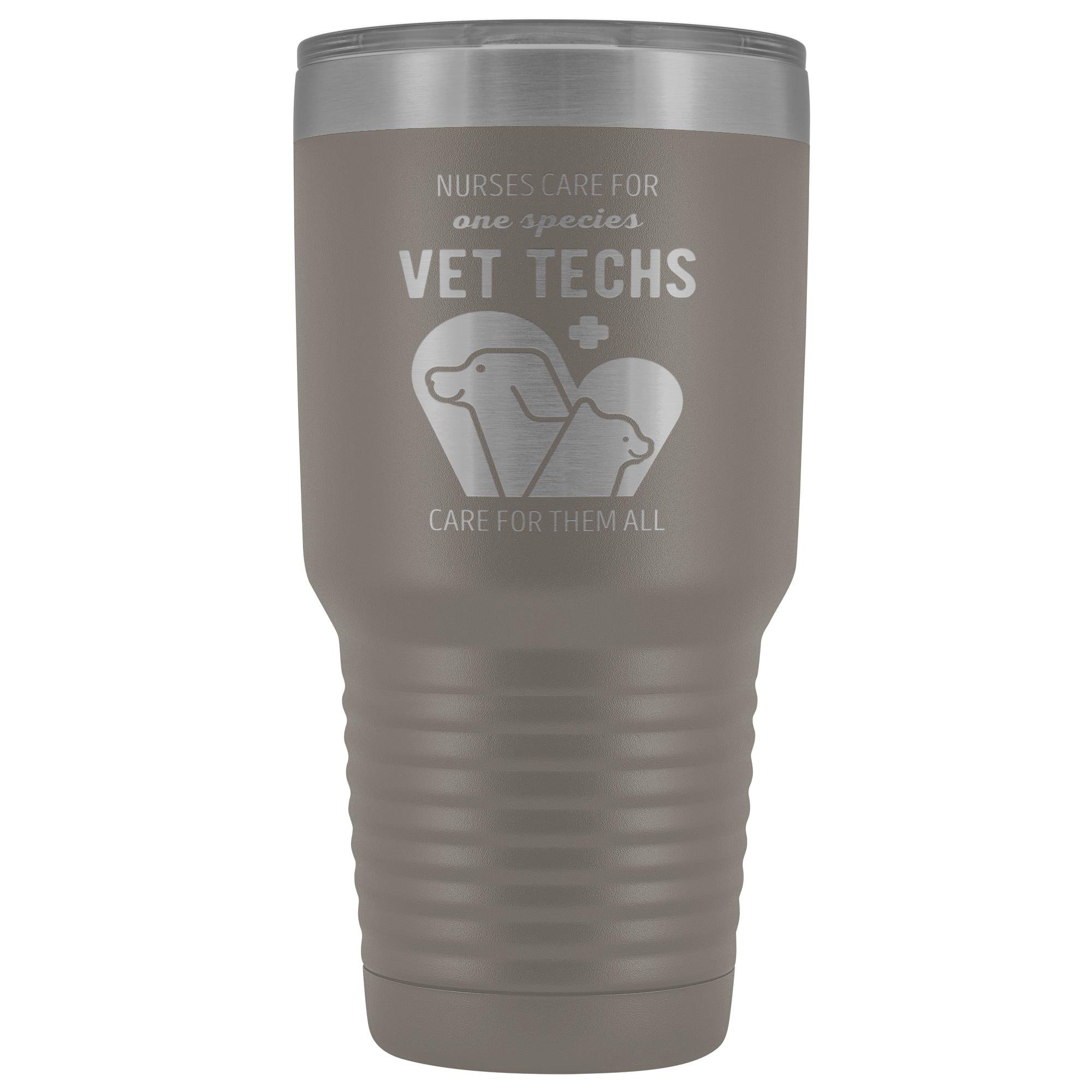 Vet Tech Care for All Species 30oz Vacuum Tumbler - Polar Camel Insulated Double Wall