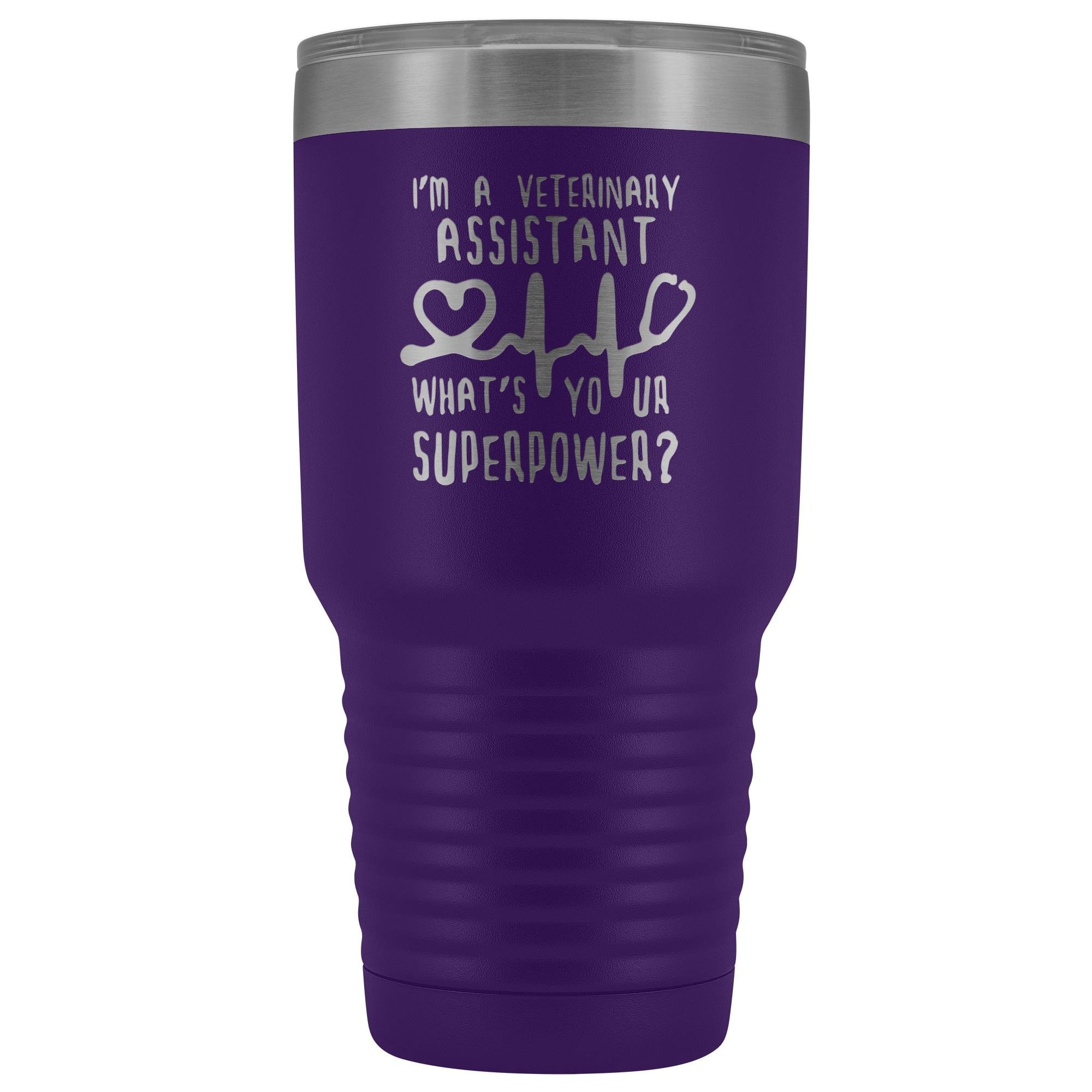 I'm a Veterinary Assistant, What's Your Superpower? 30oz Polar Camel Vacuum Tumbler