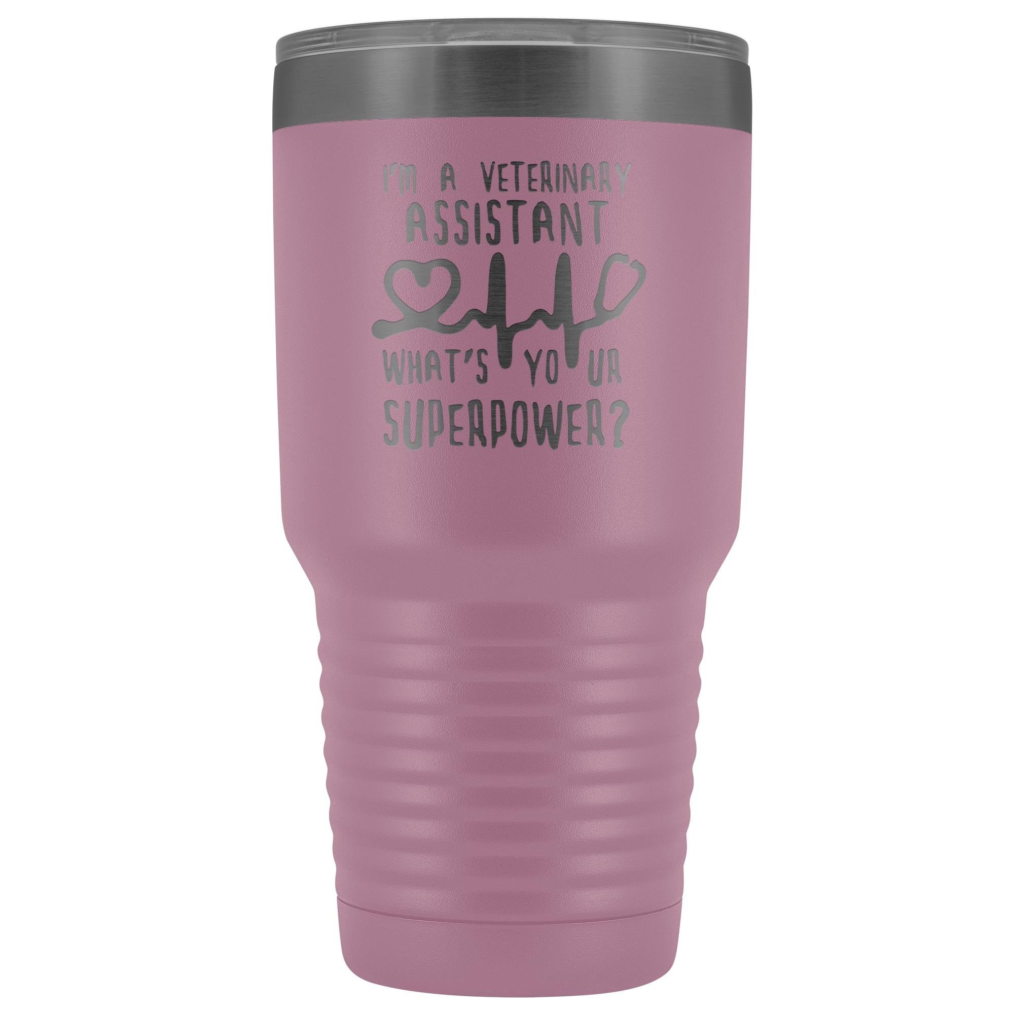 I'm a Veterinary Assistant, What's Your Superpower? 30oz Polar Camel Vacuum Tumbler