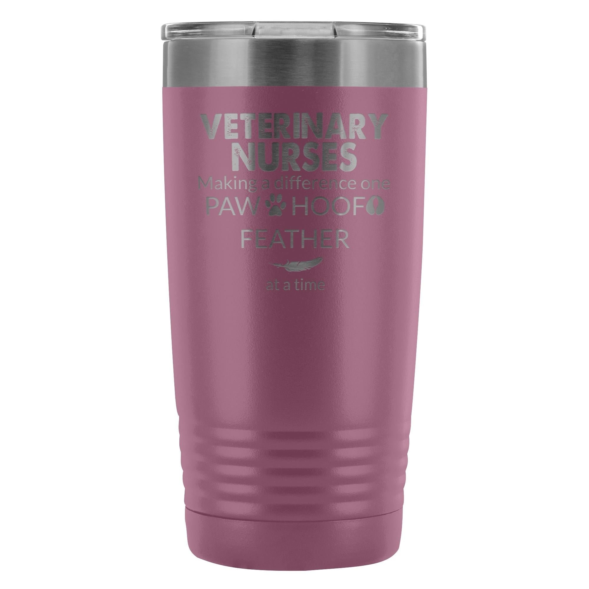 Vet Nurse Making a Difference 20oz Vacuum Tumbler - Polar Camel Double Wall Insulated