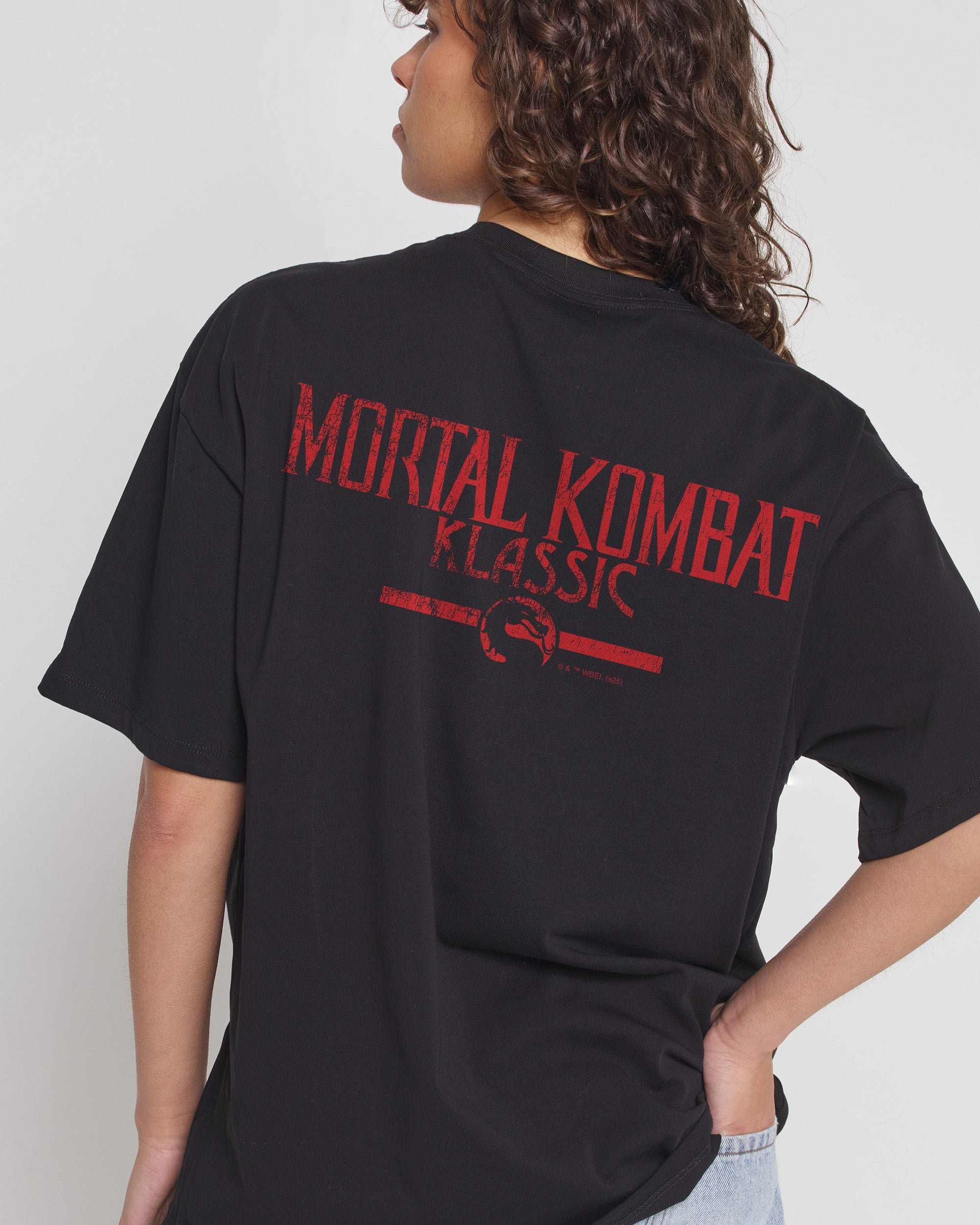 Raiden Mortal Kombat Oversized Graphic Tee - Heavyweight 100% Combed Cotton Unisex T-Shirt