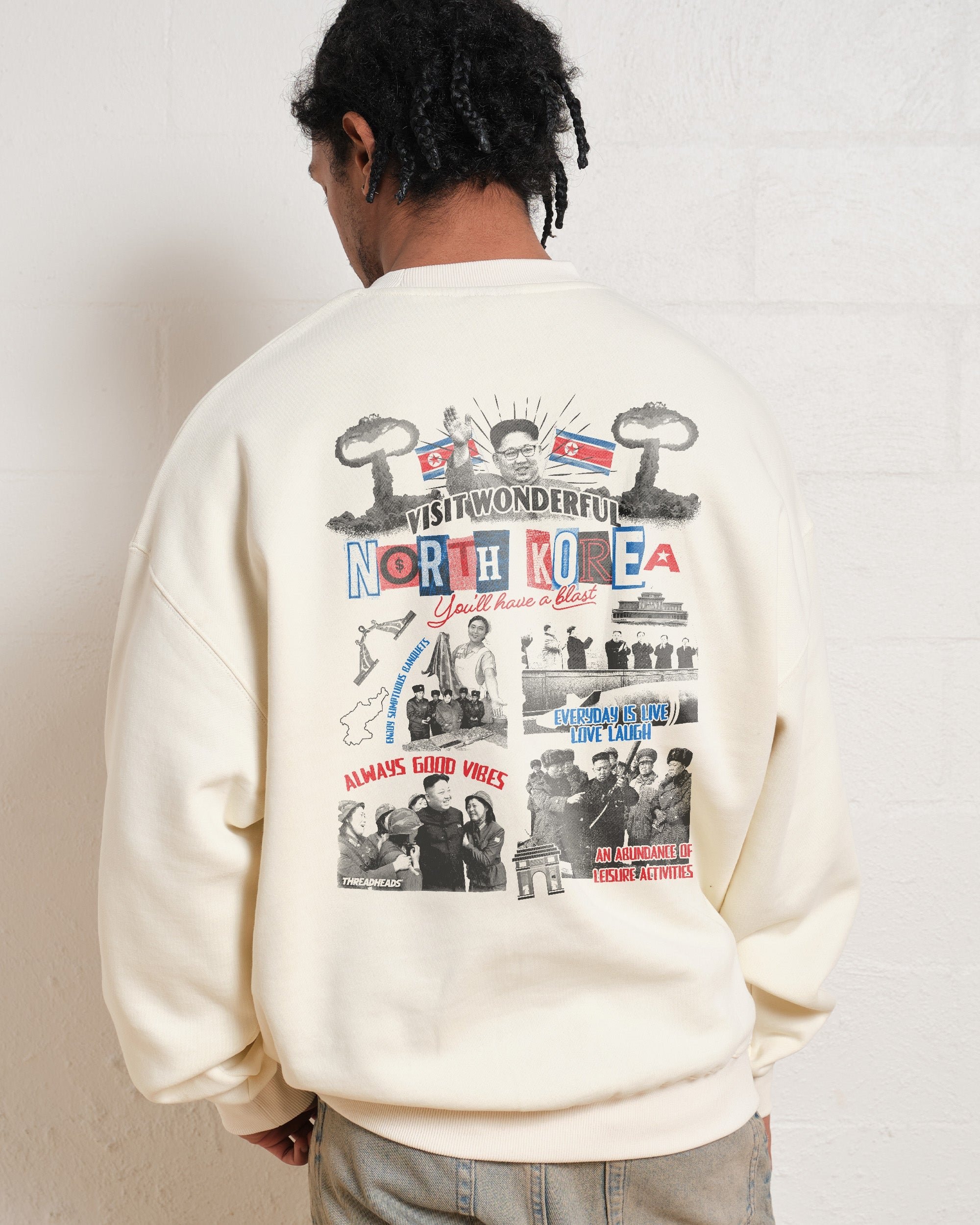 Wonderful North Graphic Sweatshirt - Unisex 340gsm Cotton-Poly Blend