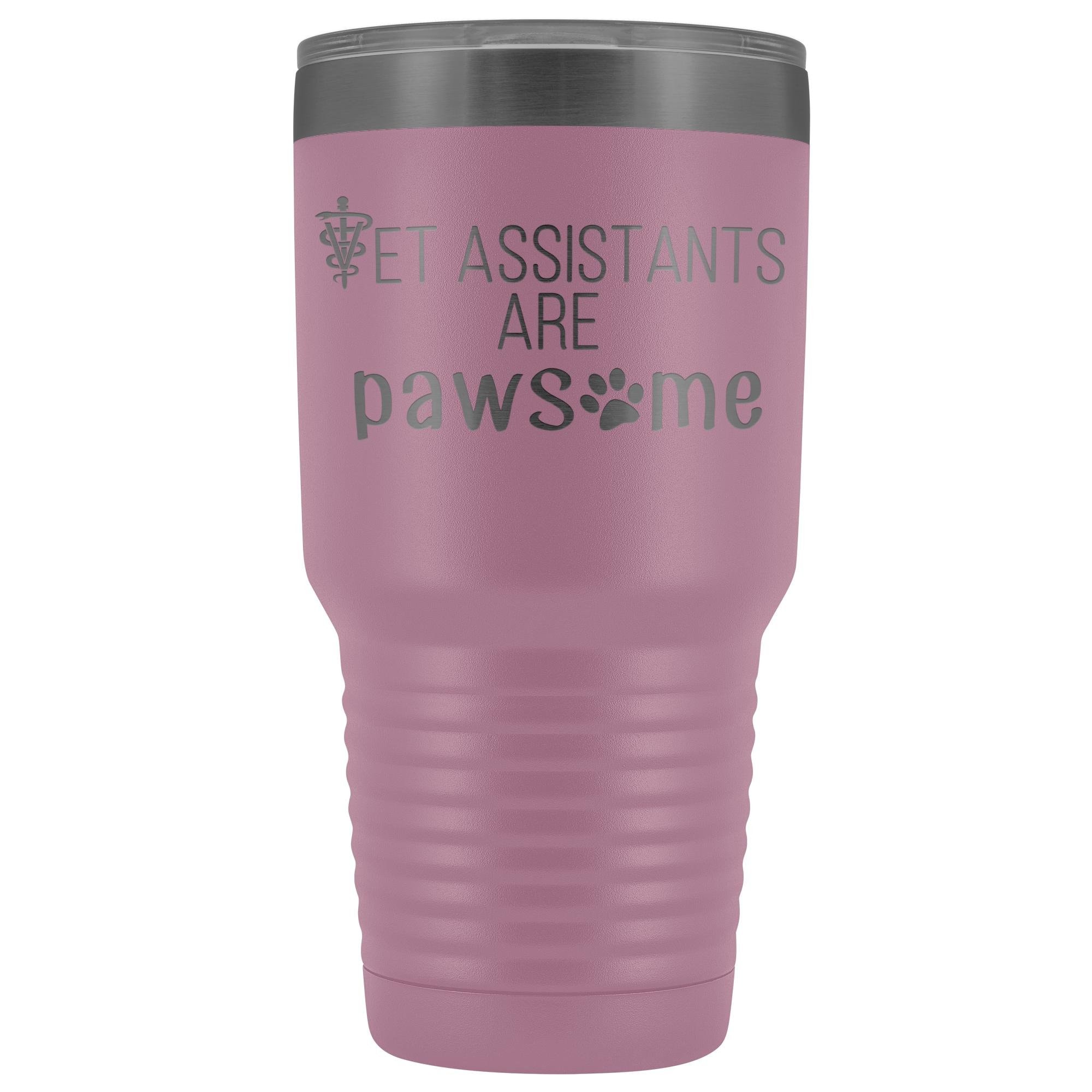 Vet Assistants are Pawesome 30 oz Vacuum Insulated Polar Camel Tumbler