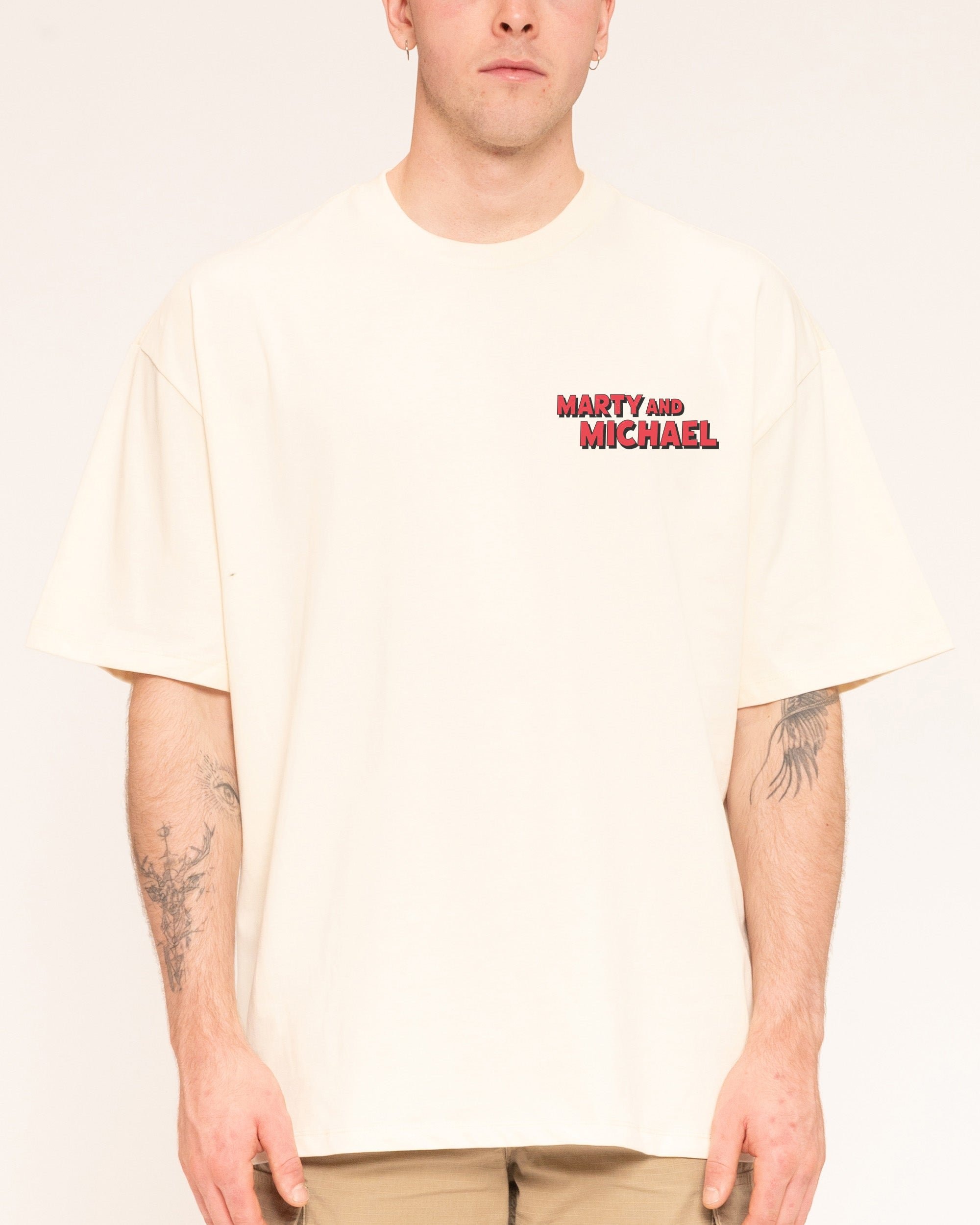 FTS Follow the Science Oversized Graphic Tee Unisex 100% Combed Cotton Heavyweight