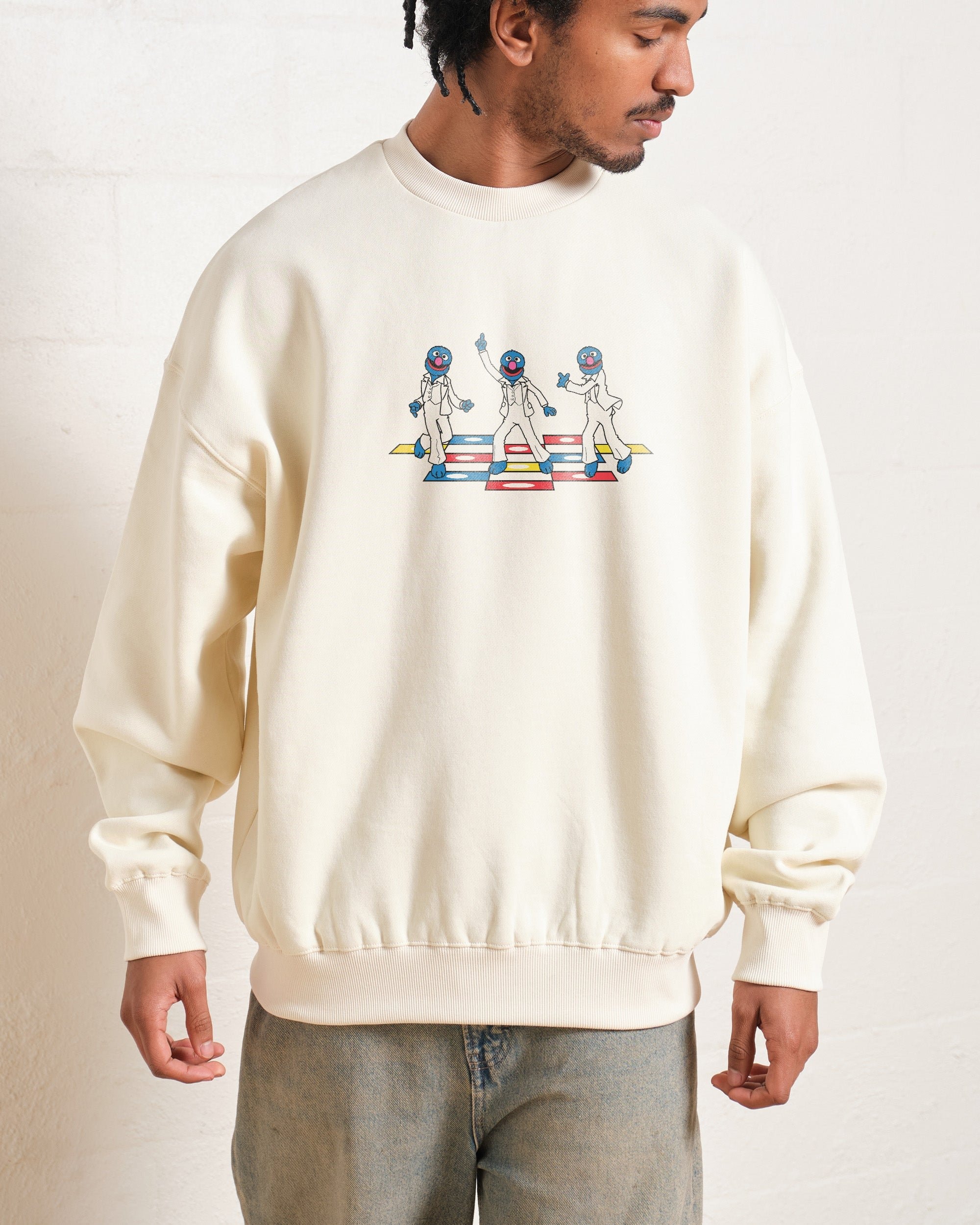 Sesame Street Fever Unisex Sweatshirt - Premium 340gsm Cotton Poly Blend