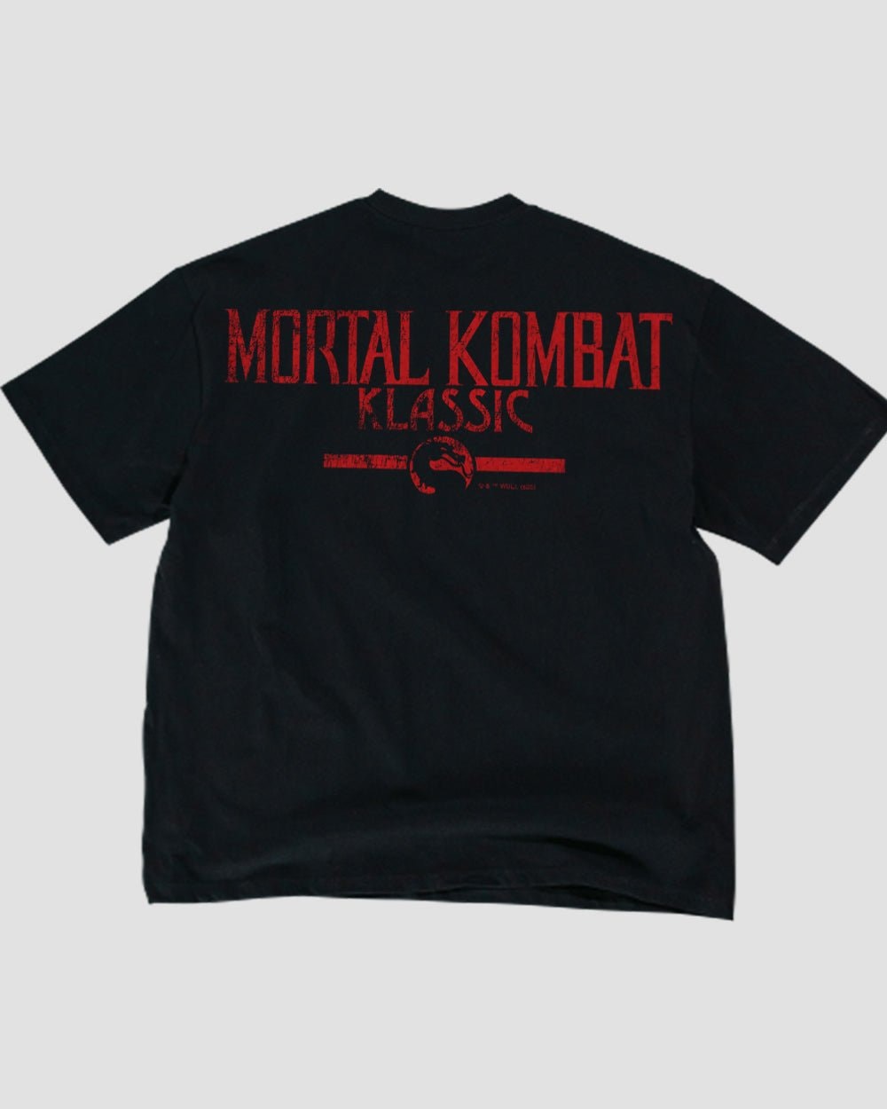 Raiden Mortal Kombat Oversized Graphic Tee - Heavyweight 100% Combed Cotton Unisex T-Shirt