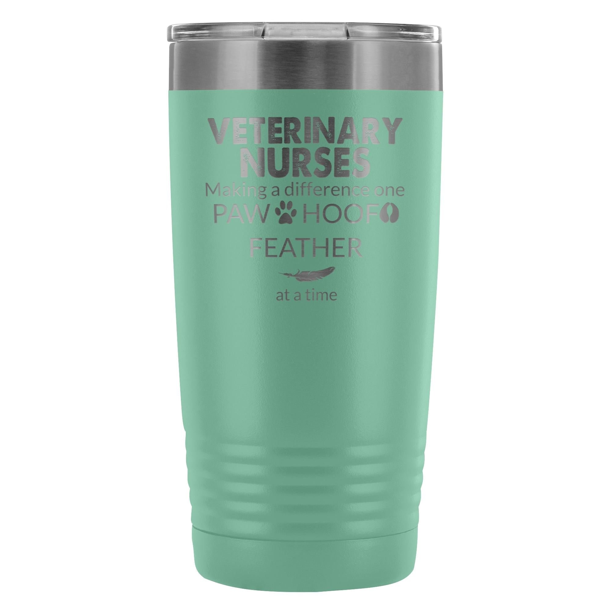 Vet Nurse Making a Difference 20oz Vacuum Tumbler - Polar Camel Double Wall Insulated